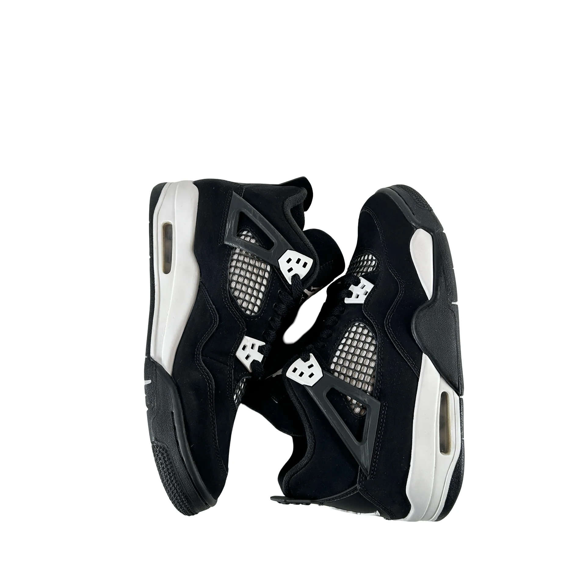 FQ8213 001 Jordan 4 Retro White Thunder (GS) [USED] - 7 Y (Used2) - Image 5