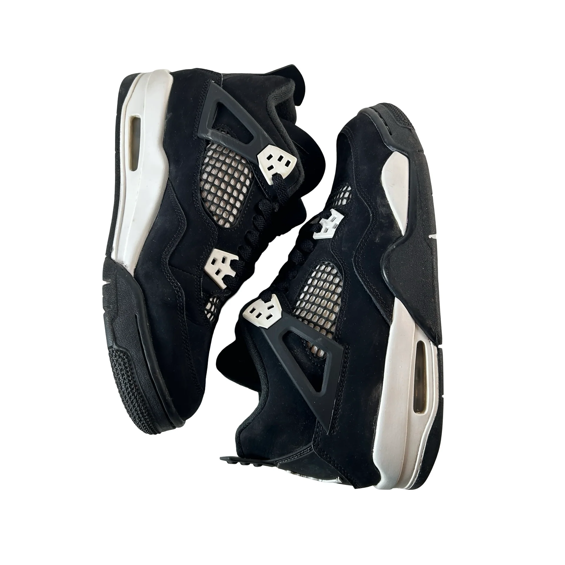 FQ8213 001 Jordan 4 Retro White Thunder (GS) [USED] - 7 Y (Used3) - Image 5