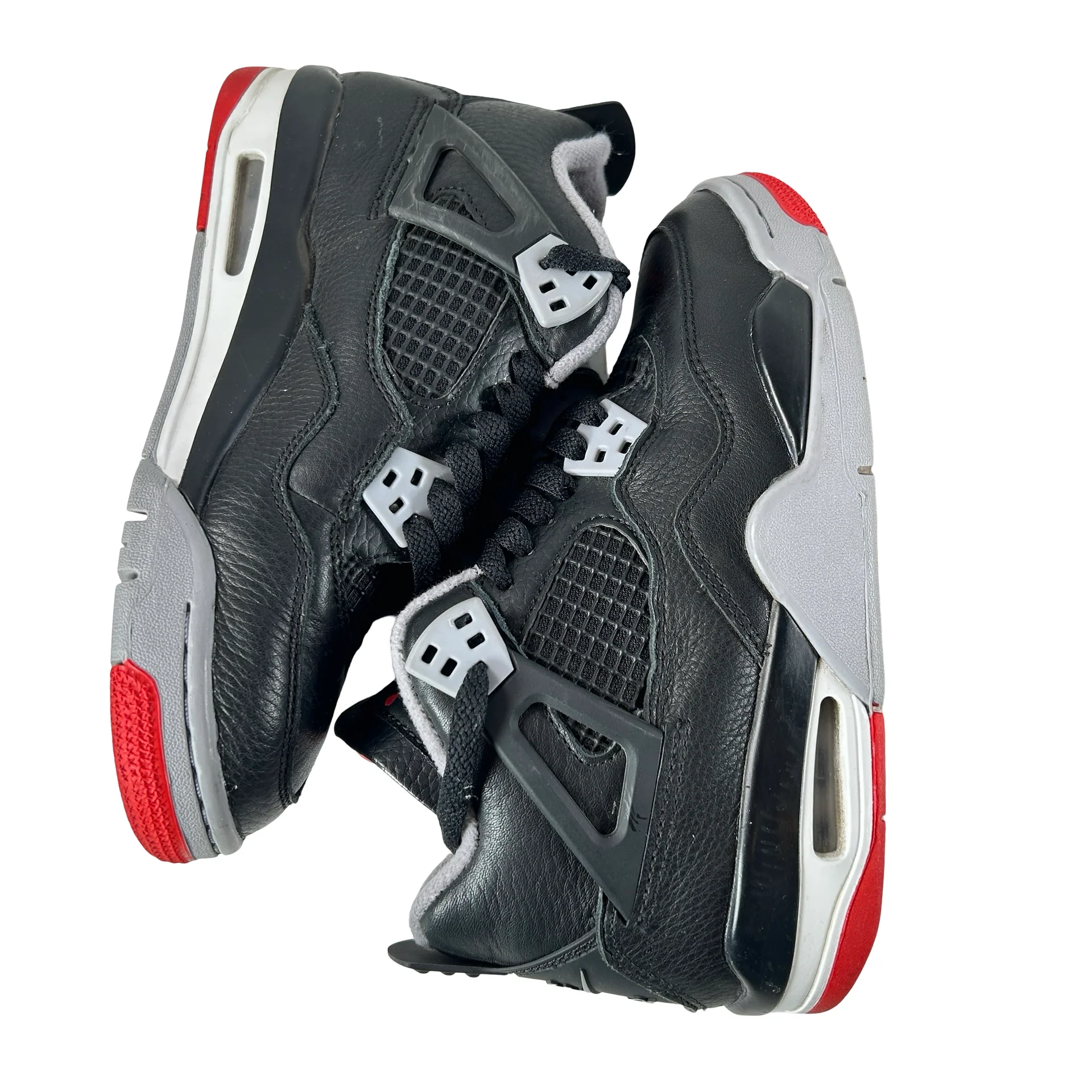 FQ8213 006 Jordan 4 Retro Bred Reimagined (GS) [USED] - 4 Y (Used) - Image 5