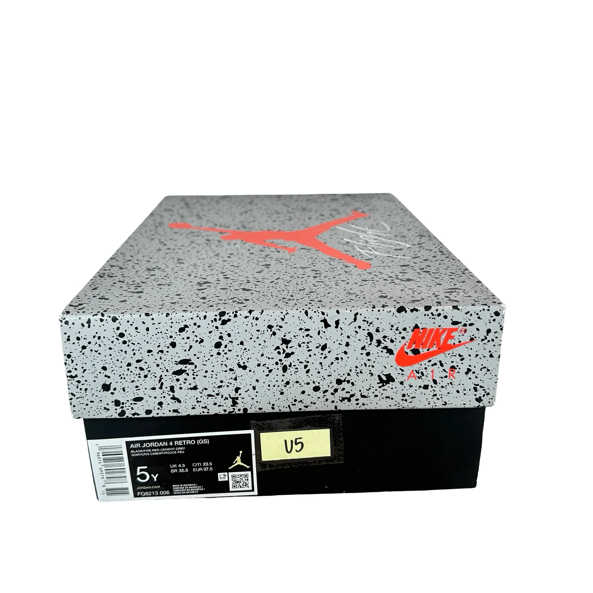 FQ8213 006 Jordan 4 Retro Bred Reimagined (GS) [USED] - 5 Y (Used5) - Image 7