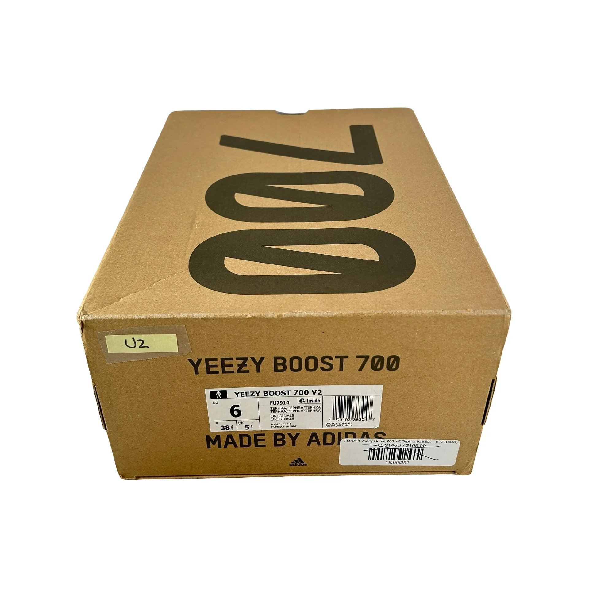 FU7914 Yeezy Boost 700 V2 Tephra [USED] - 6 M (Used2) - Image 7