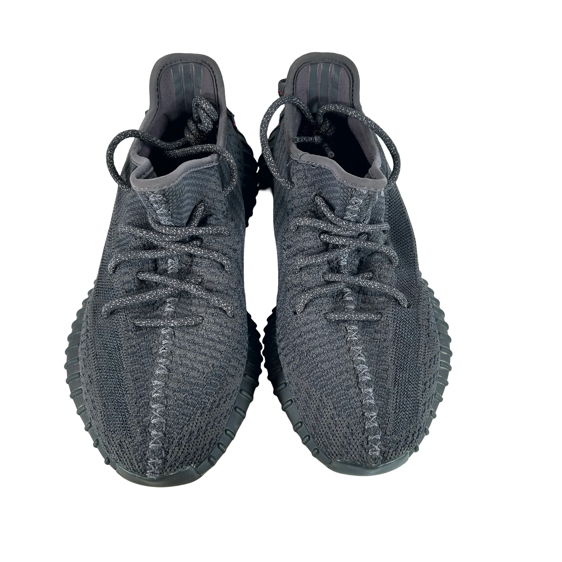 FU9006 adidas Yeezy Boost 350 V2 Black (Non-Reflective) [USED] - 6.5 M (Used) - Image 2