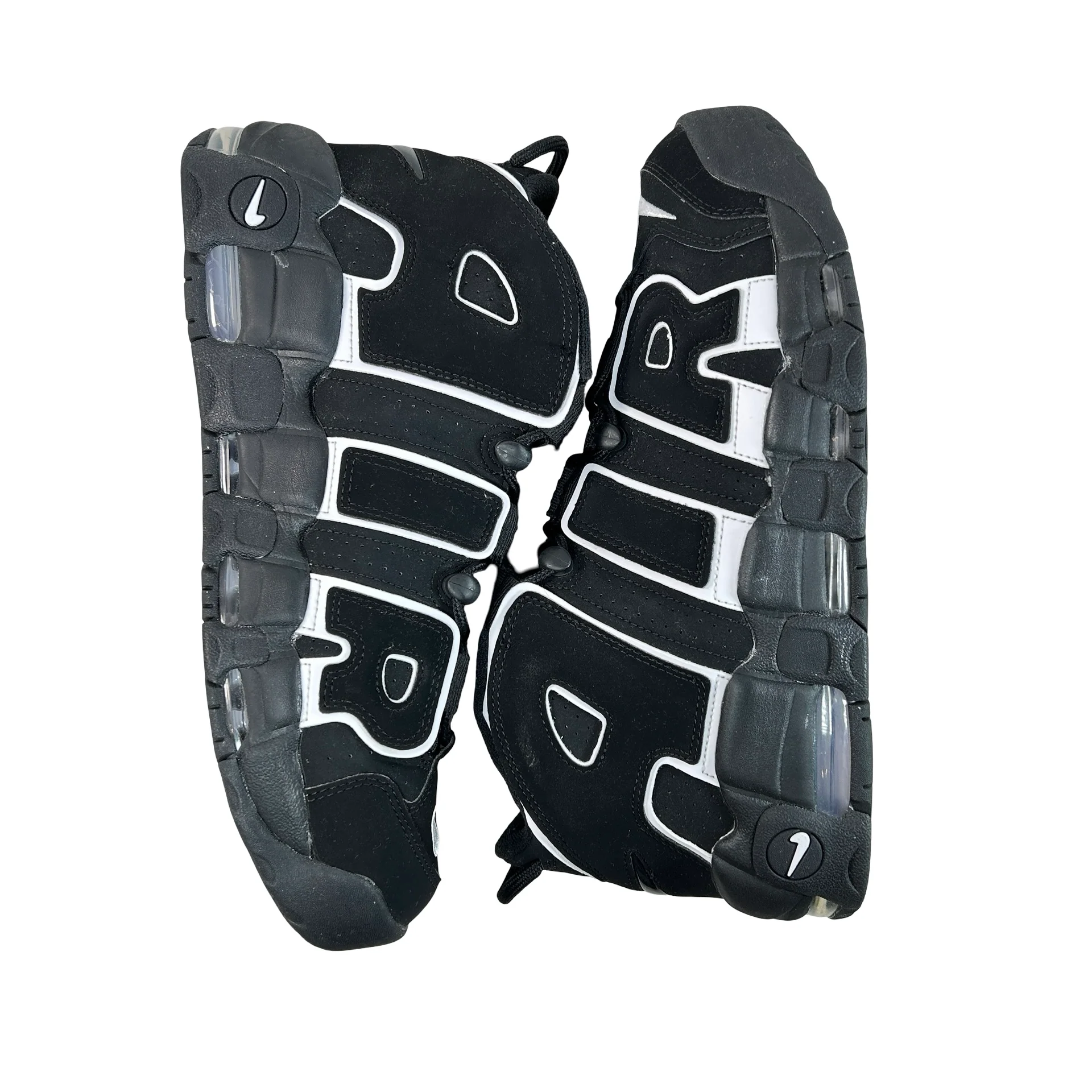FV2291 001 Nike Air More Uptempo 96 Black White (2023) [USED] - 11 M (Used) - Image 5