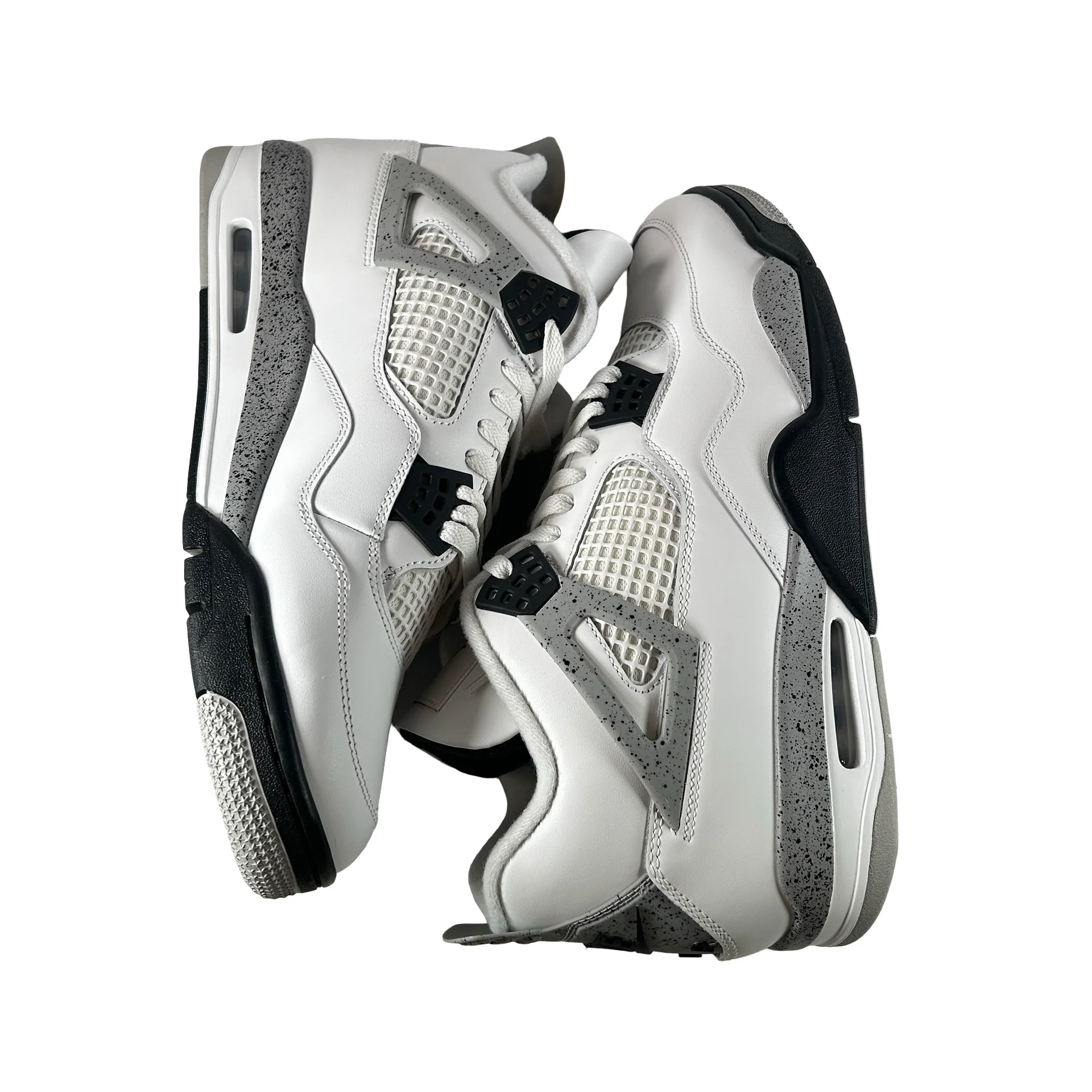 FV5029 100 Jordan 4 Retro White Cement (2025) [CONDITIONAL] - 13 M (B Grade) - Image 5