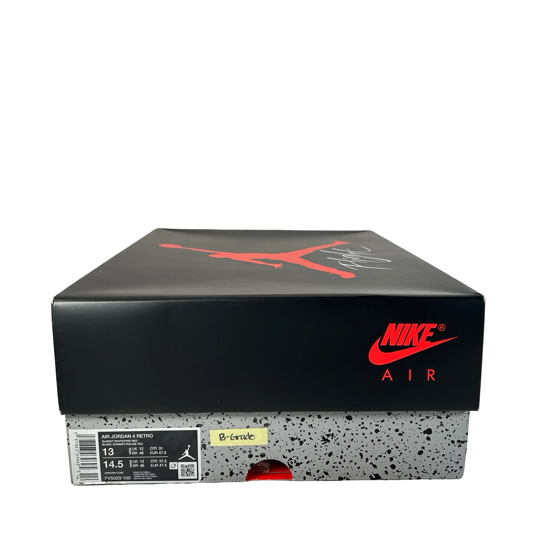 FV5029 100 Jordan 4 Retro White Cement (2025) [CONDITIONAL] - 13 M (B Grade) - Image 7