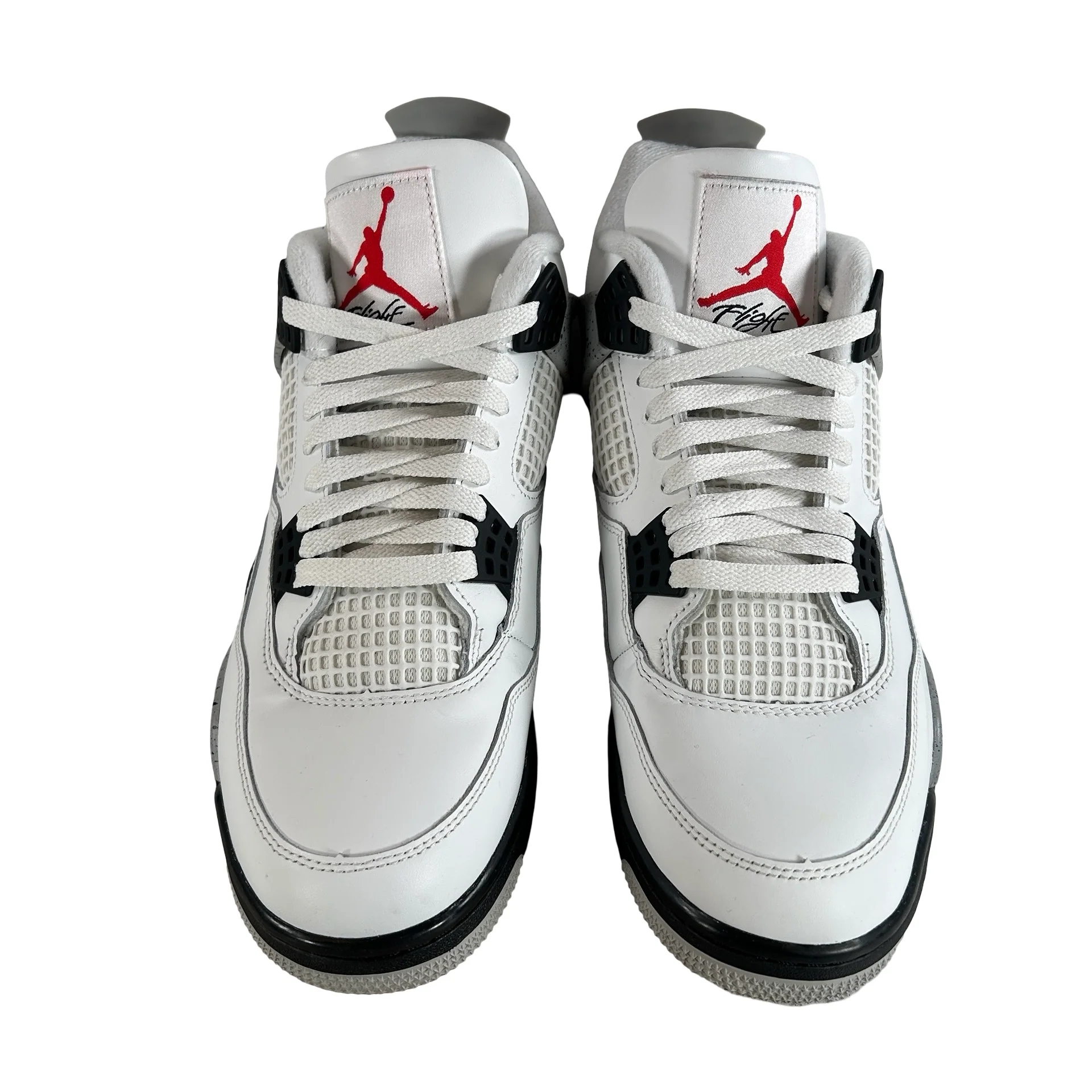 FV5029 100 Jordan 4 Retro White Cement (2025) [USED] - 10.5 M (Used16) - Image 2