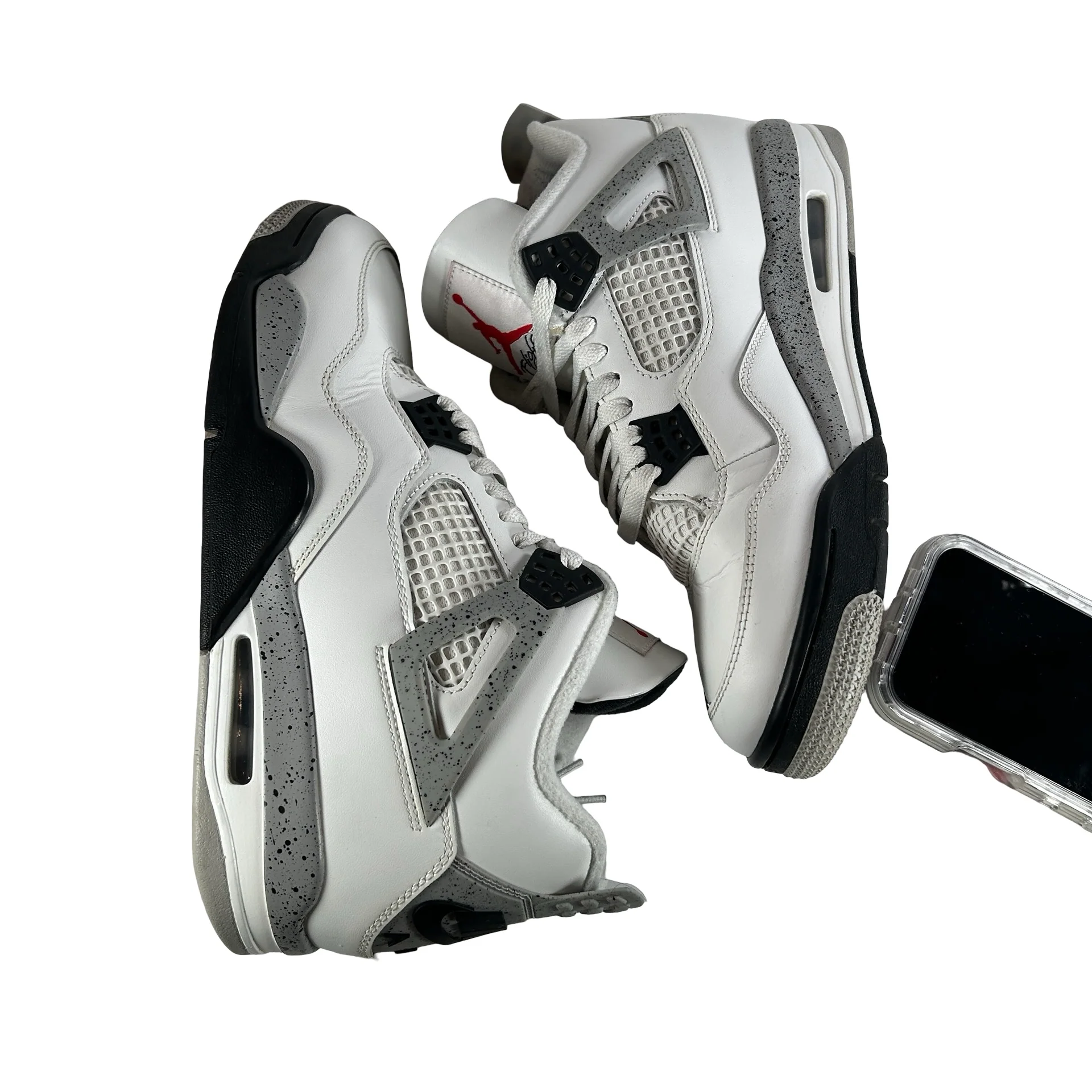 FV5029 100 Jordan 4 Retro White Cement (2025) [USED] - 10.5 M (Used15) - Image 4