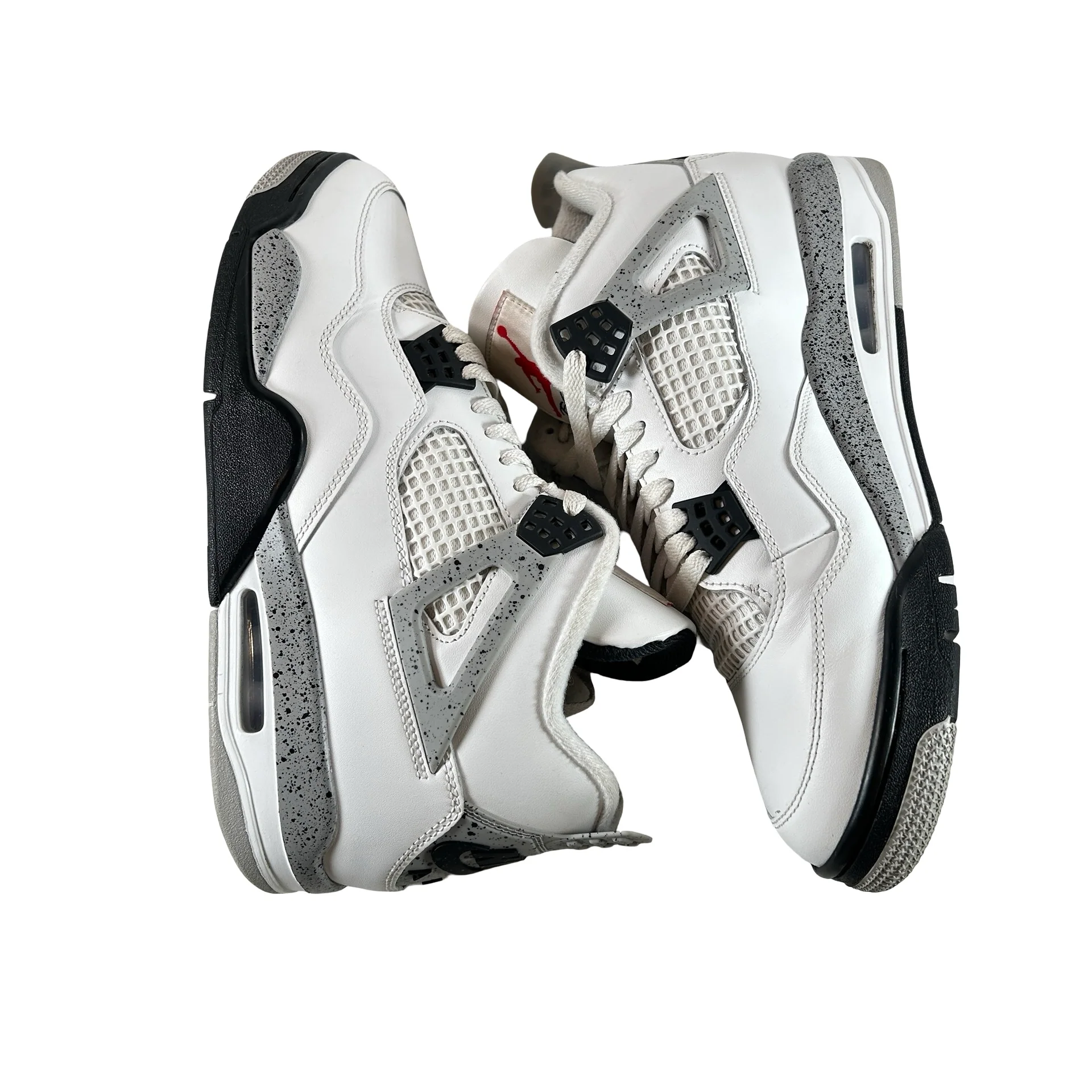 FV5029 100 Jordan 4 Retro White Cement (2025) [USED] - 10.5 M (Used6) - Image 4