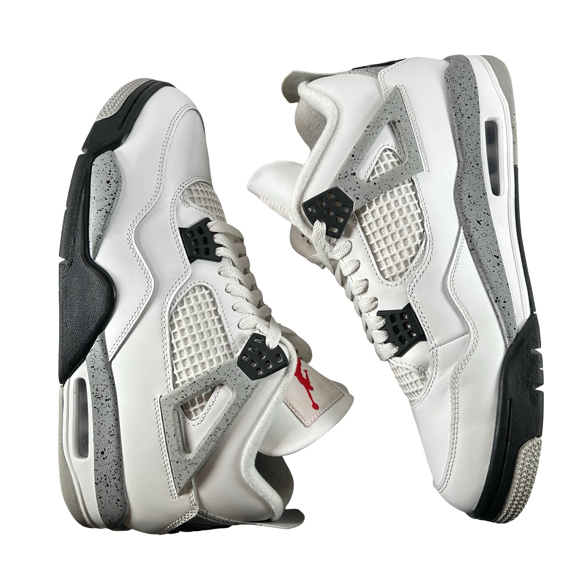 FV5029 100 Jordan 4 Retro White Cement (2025) [USED] - 10.5 M (Used9) - Image 4