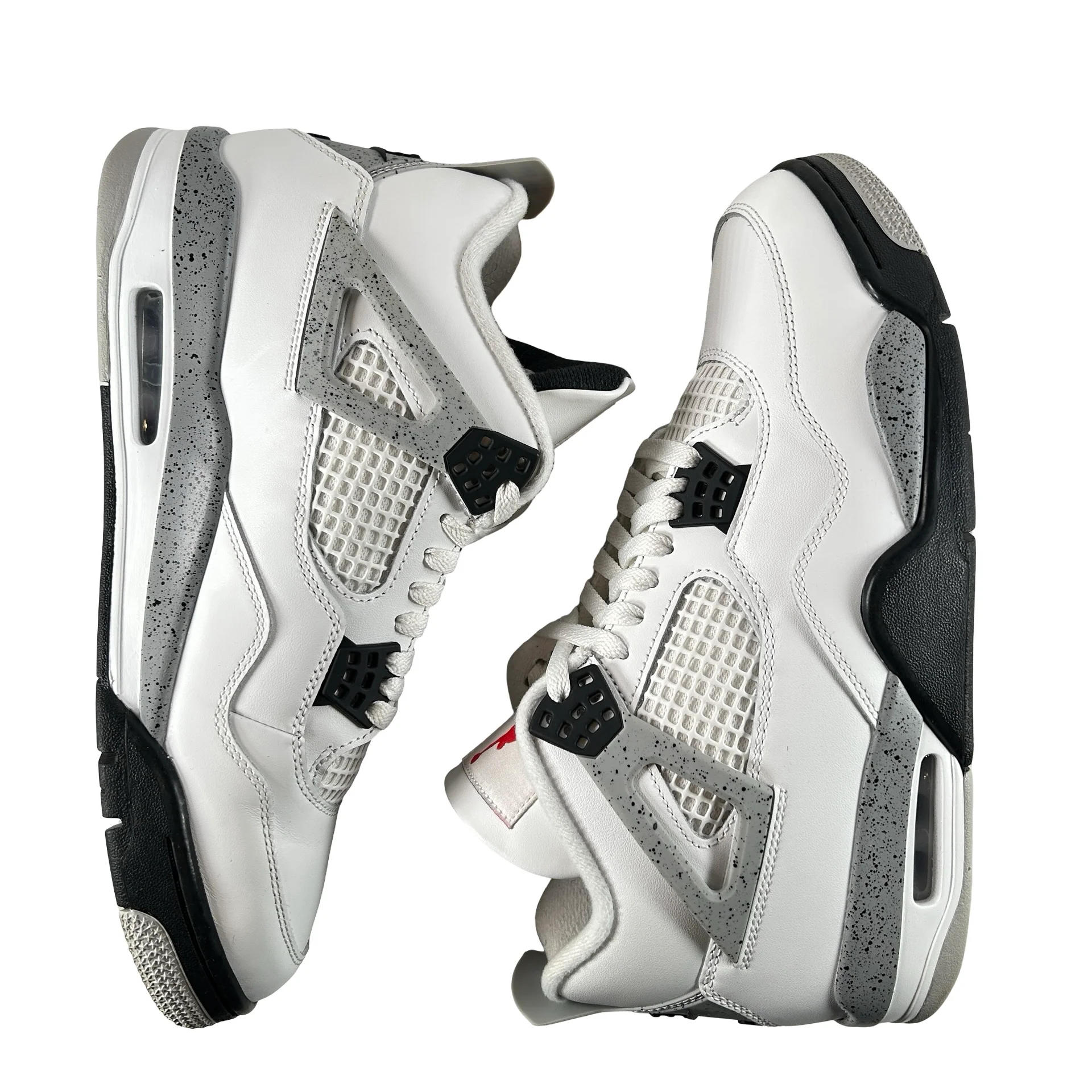 FV5029 100 Jordan 4 Retro White Cement (2025) [USED] - 10.5 M (Used9) - Image 5
