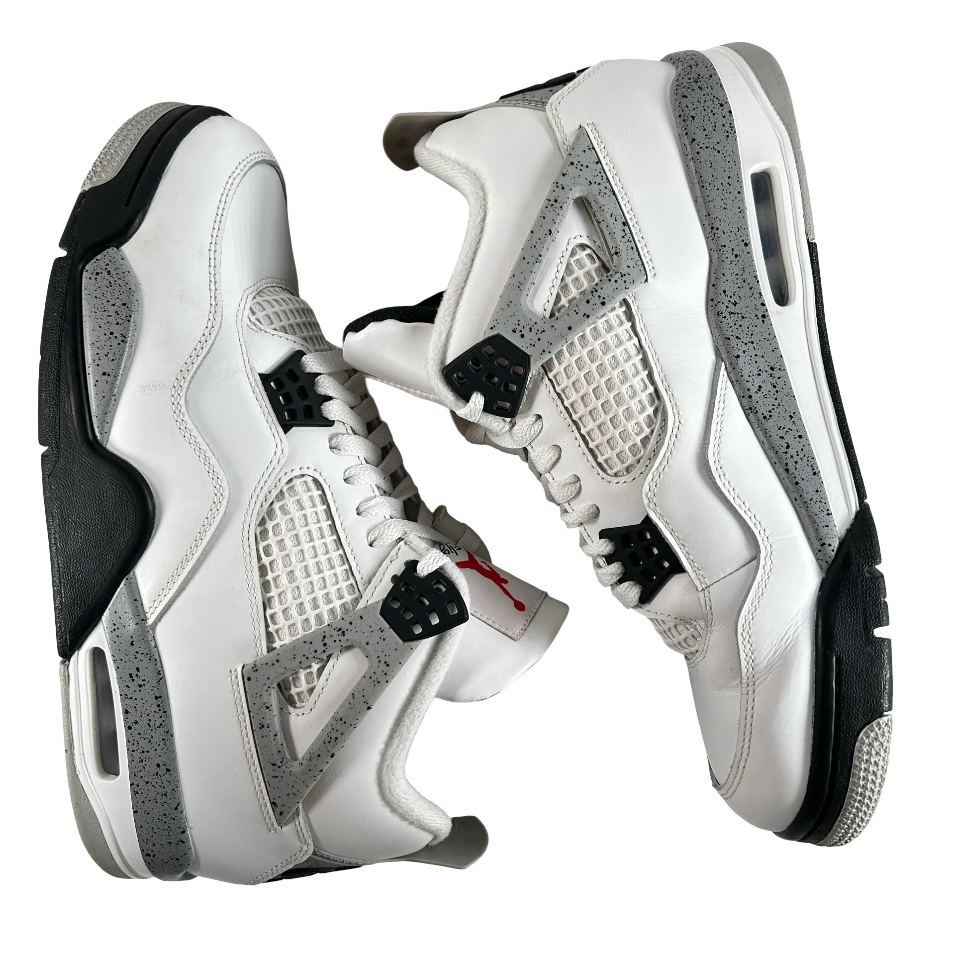FV5029 100 Jordan 4 Retro White Cement (2025) [USED] - 10 M (Used) (No Box) - Image 5