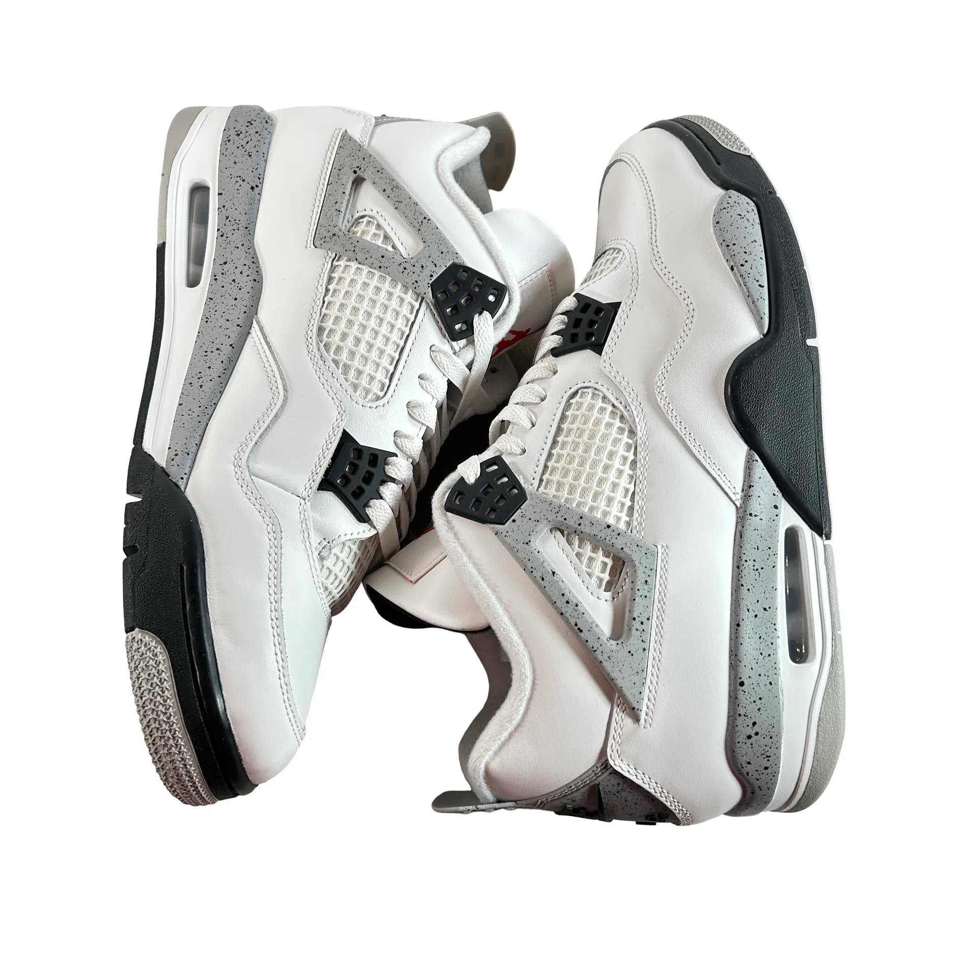 FV5029 100 Jordan 4 Retro White Cement (2025) [USED] - 10 M (Used13) - Image 4