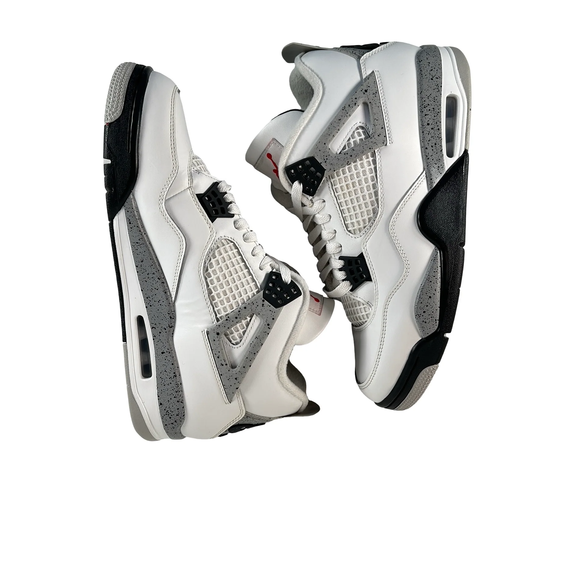 FV5029 100 Jordan 4 Retro White Cement (2025) [USED] - 10 M (Used2) (No Box2) - Image 4