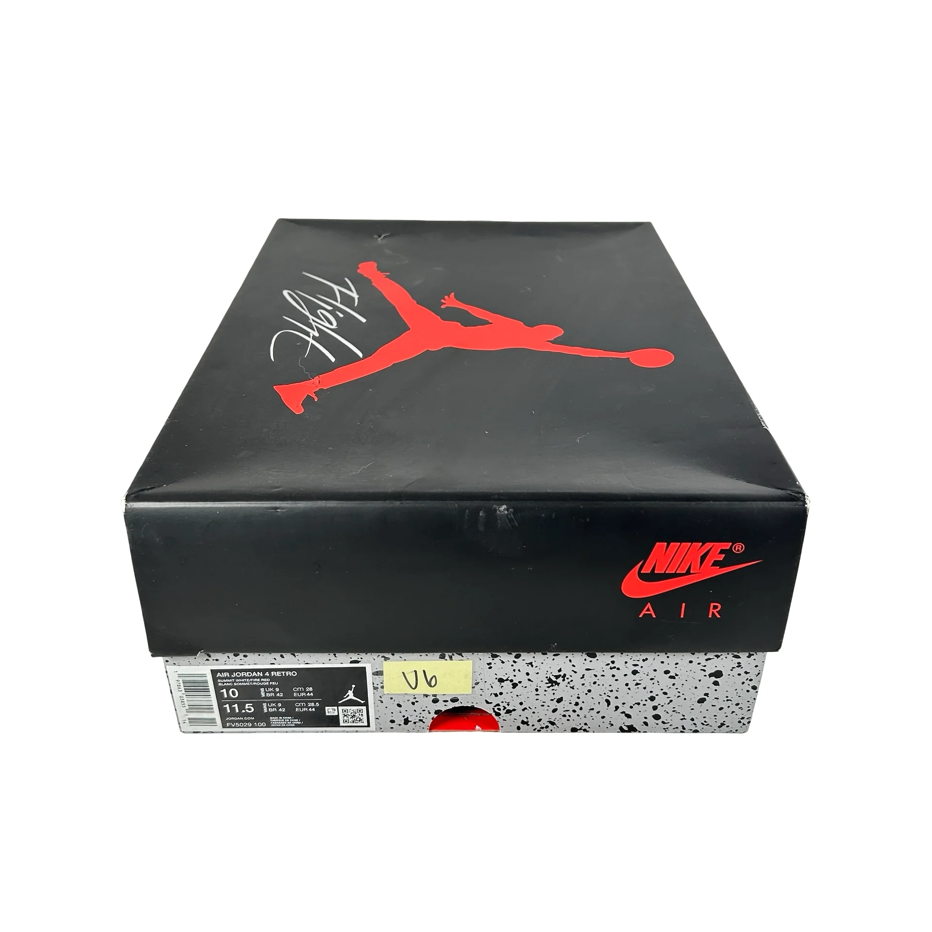 FV5029 100 Jordan 4 Retro White Cement (2025) [USED] - 10 M (Used6) - Image 7