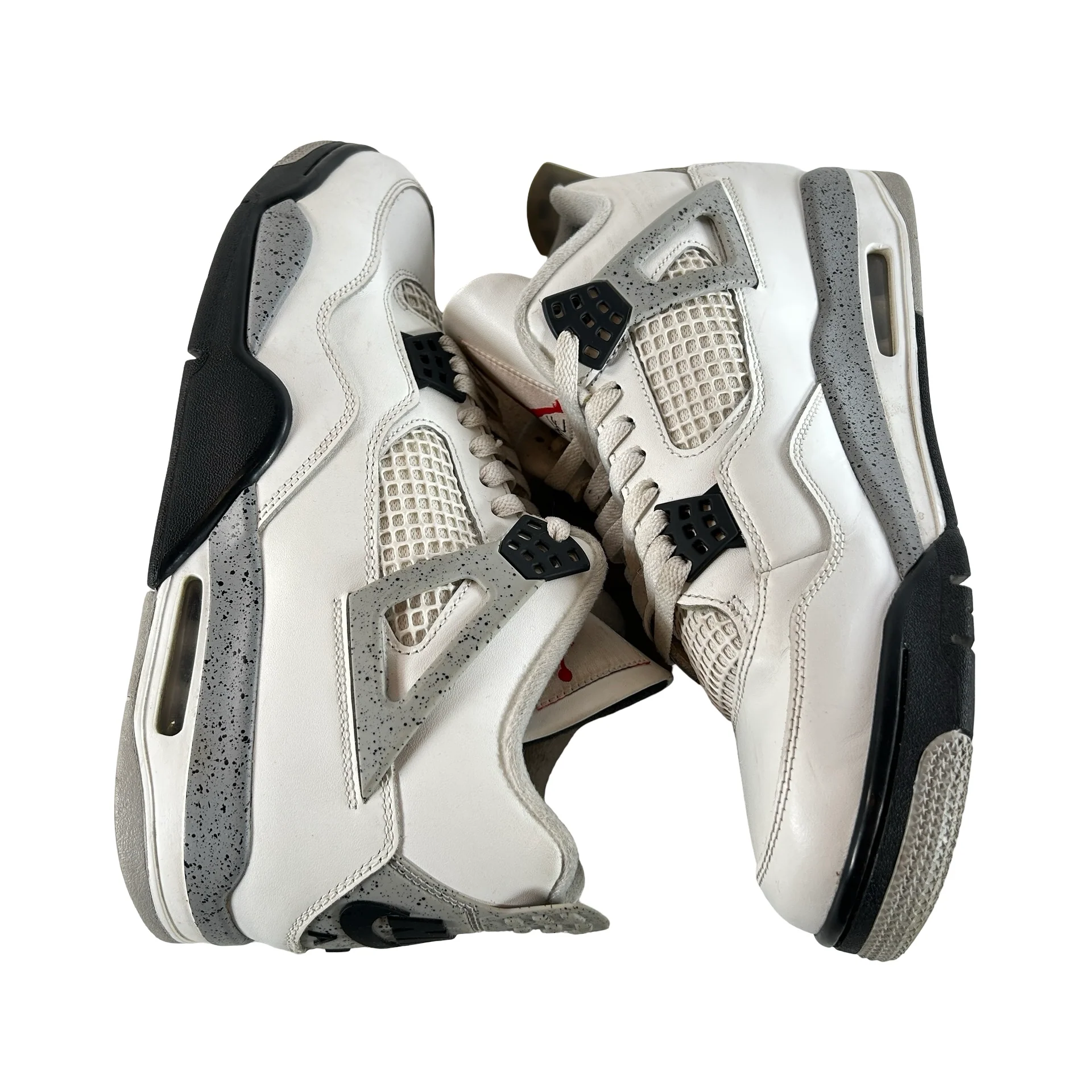FV5029 100 Jordan 4 Retro White Cement (2025) [USED] - 11.5 M (Used) (No Box) - Image 4