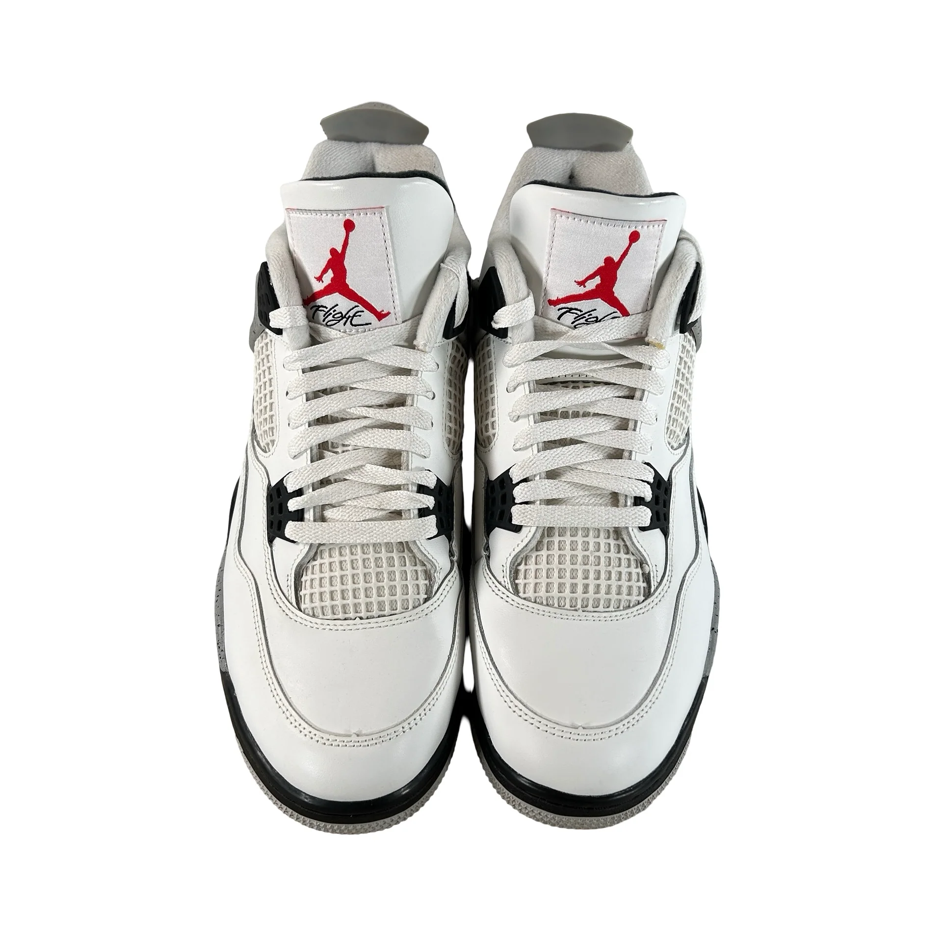 FV5029 100 Jordan 4 Retro White Cement (2025) [USED] - 11.5 M (Used2) (No Box2) - Image 2