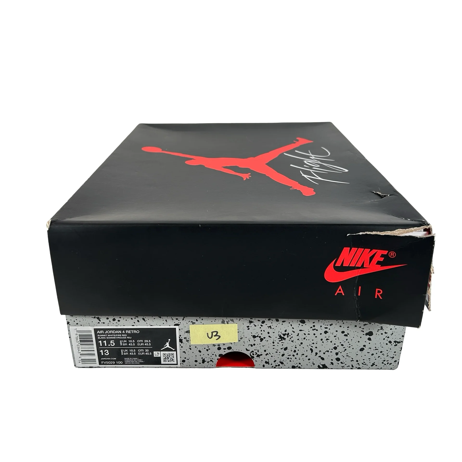 FV5029 100 Jordan 4 Retro White Cement (2025) [USED] - 11.5 M (Used3) - Image 7