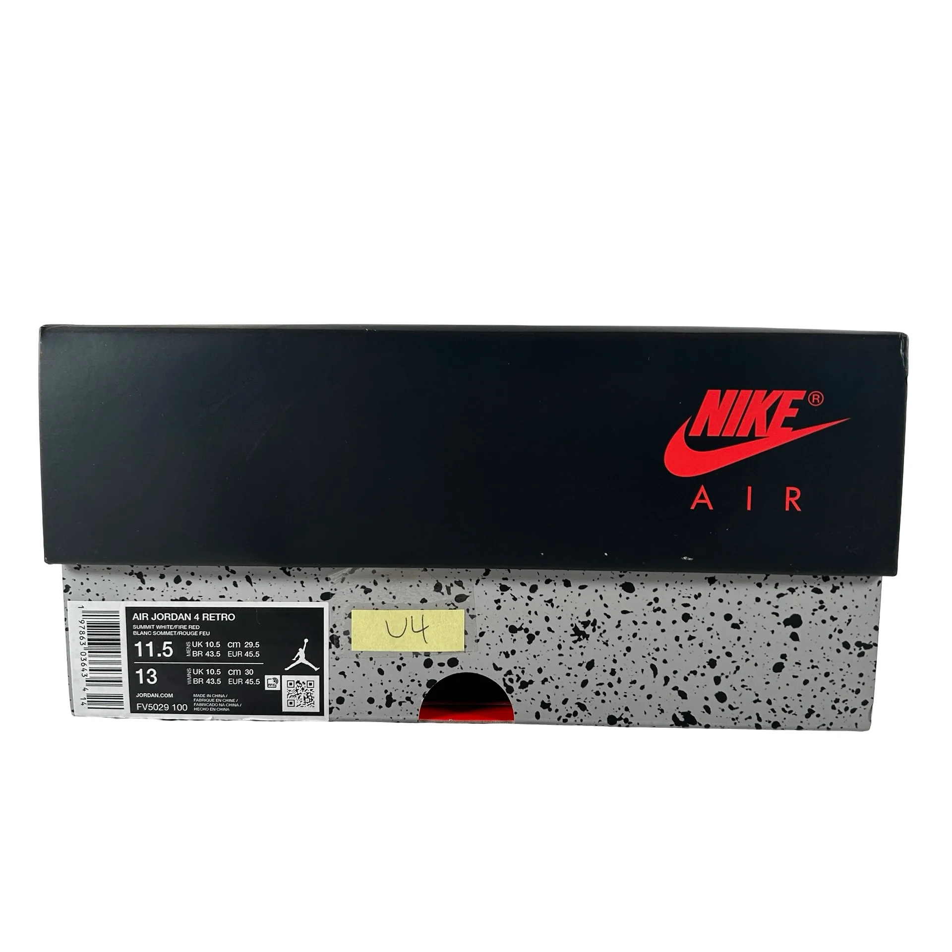 FV5029 100 Jordan 4 Retro White Cement (2025) [USED] - 11.5 M (Used4) - Image 7