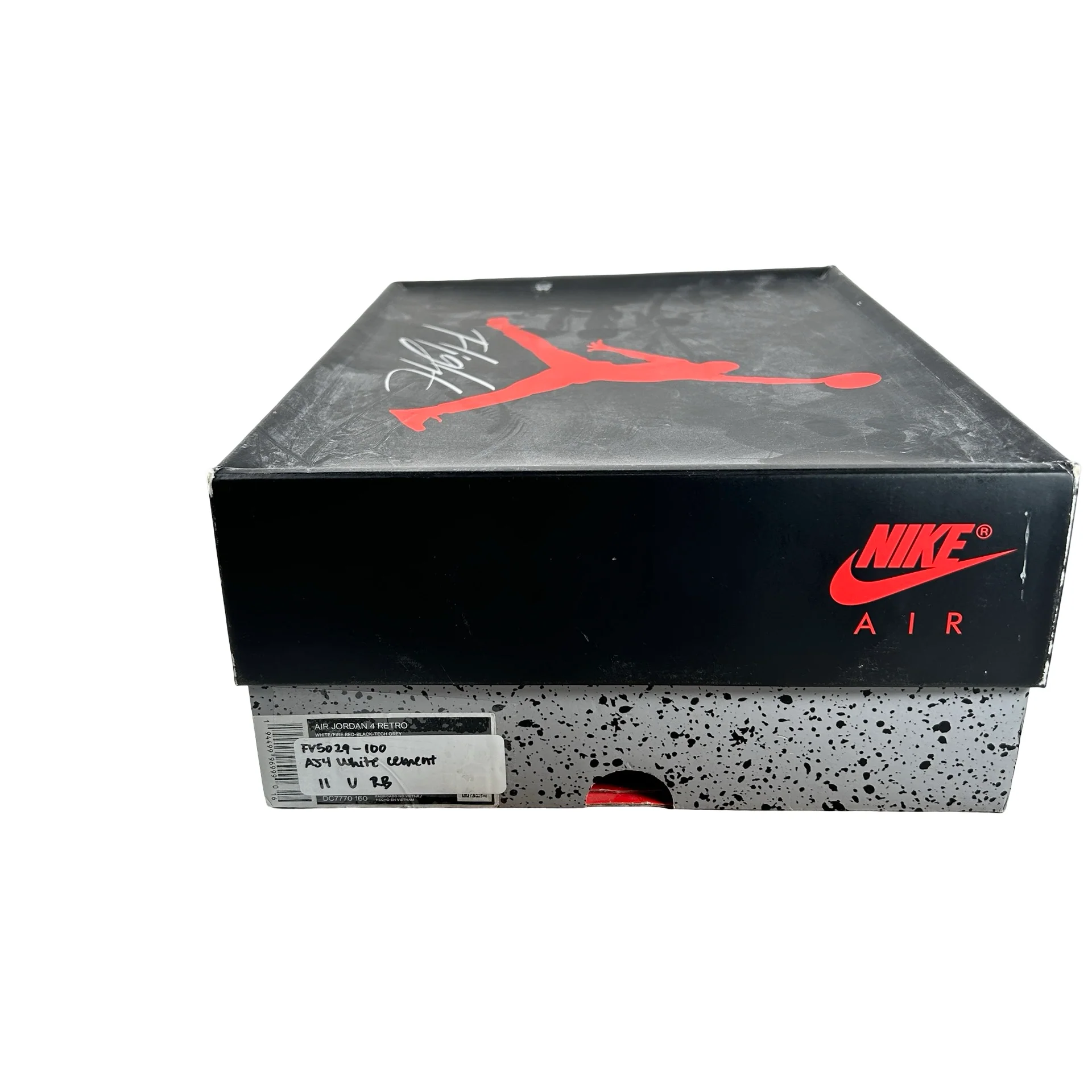 FV5029 100 Jordan 4 Retro White Cement (2025) [USED] - 11 M (Used) (Replace Box) - Image 7