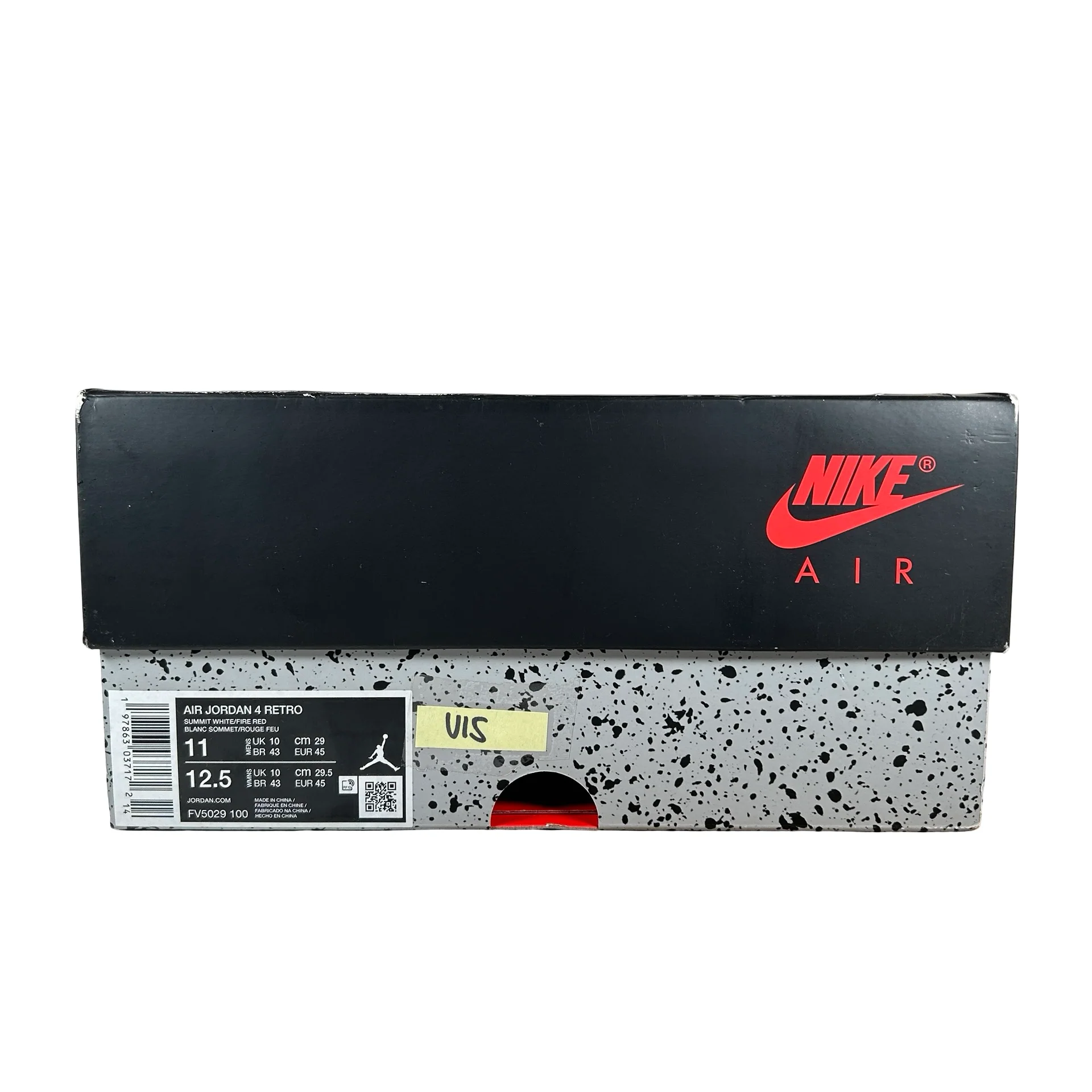 FV5029 100 Jordan 4 Retro White Cement (2025) [USED] - 11 M (Used15) - Image 6