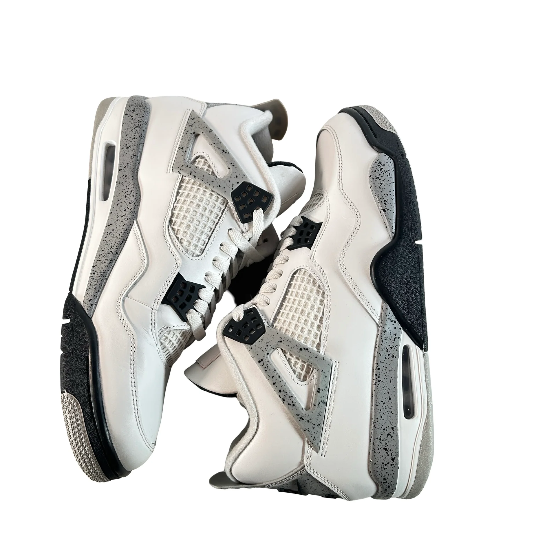 FV5029 100 Jordan 4 Retro White Cement (2025) [USED] - 11 M (Used17) - Image 4