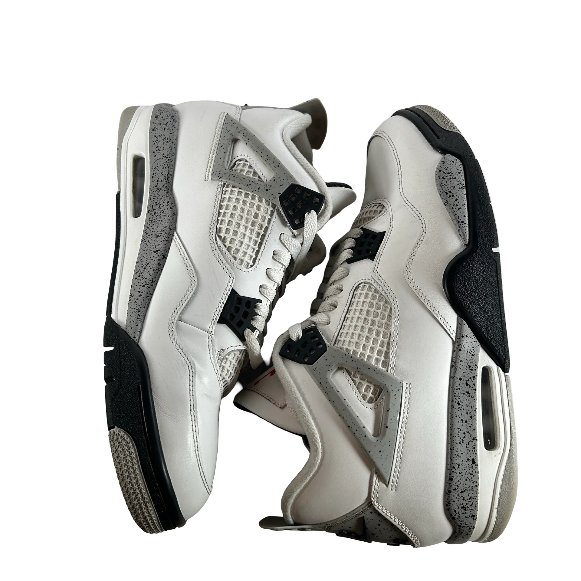 FV5029 100 Jordan 4 Retro White Cement (2025) [USED] - 11 M (Used18) - Image 4