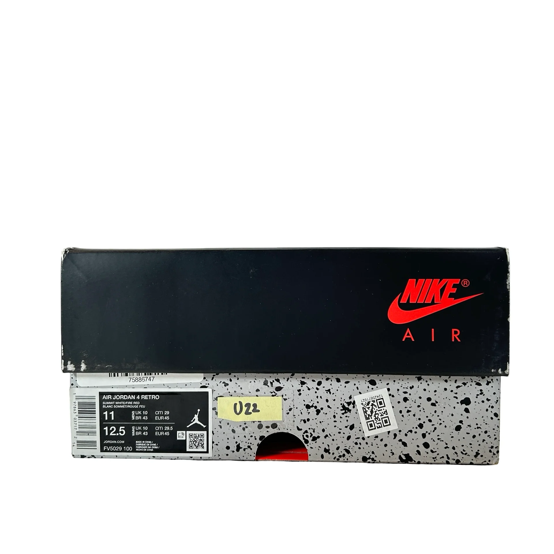 FV5029 100 Jordan 4 Retro White Cement (2025) [USED] - 11 M (Used22) - Image 7