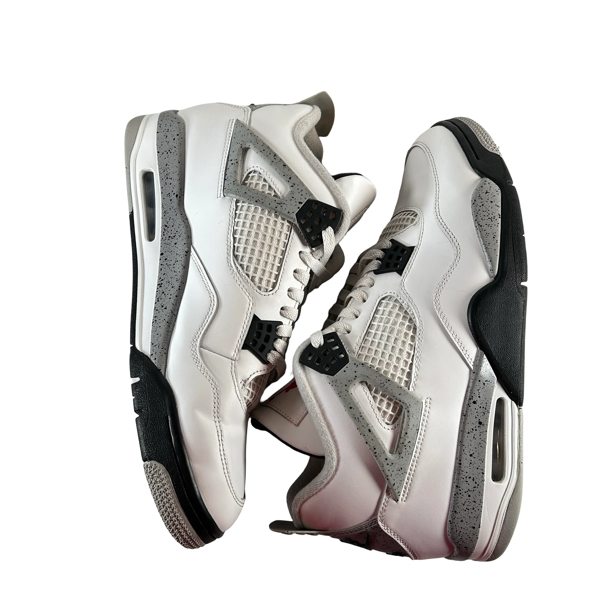 FV5029 100 Jordan 4 Retro White Cement (2025) [USED] - 12 M (Used10) - Image 4