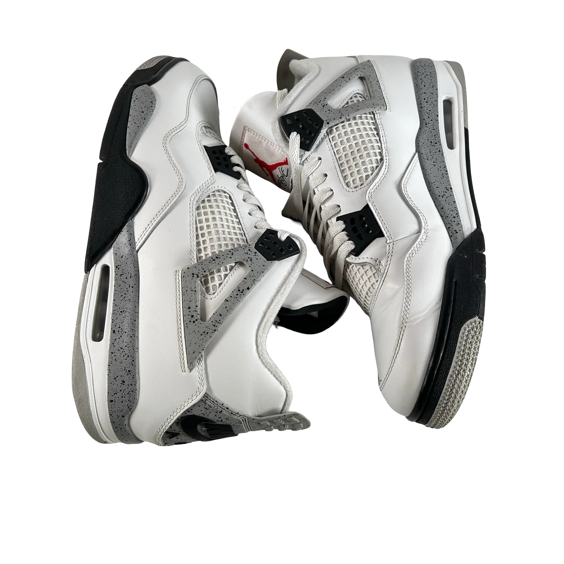 FV5029 100 Jordan 4 Retro White Cement (2025) [USED] - 13 M (Used) (Replace Box) - Image 4
