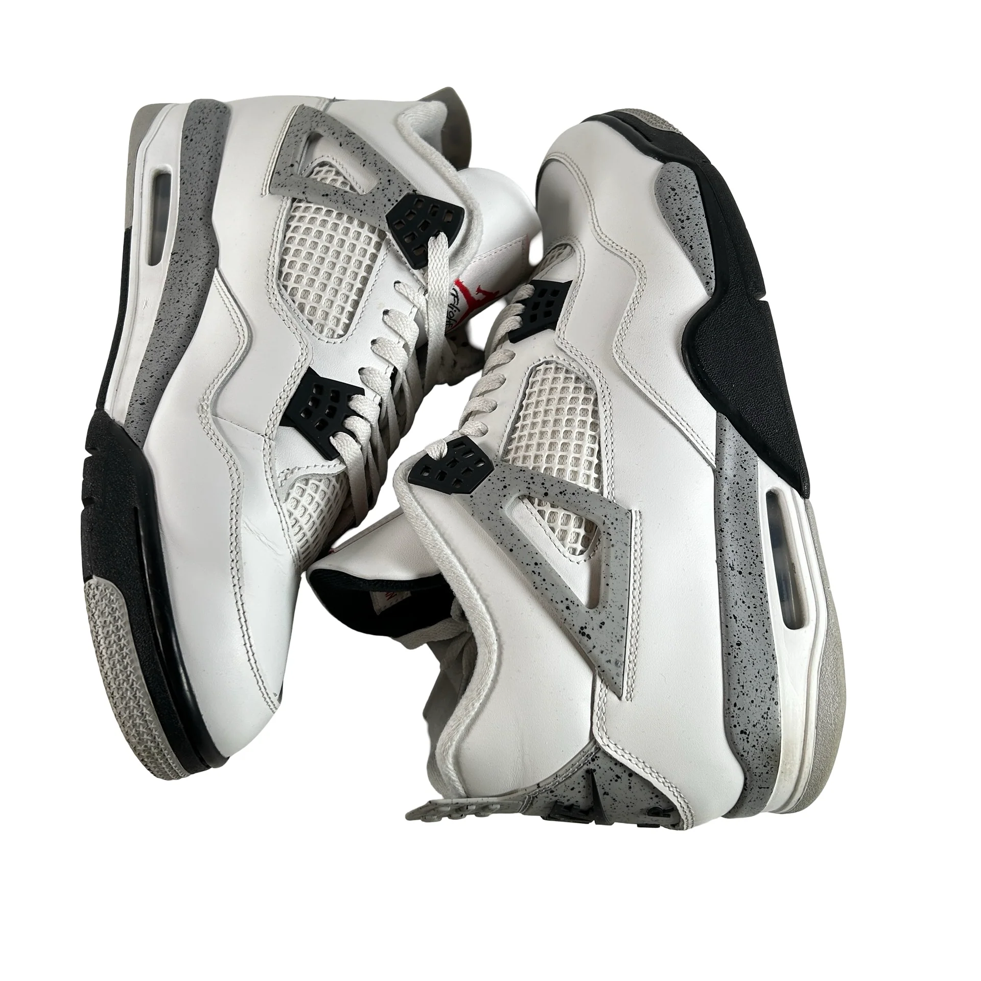 FV5029 100 Jordan 4 Retro White Cement (2025) [USED] - 13 M (Used) (Replace Box) - Image 5