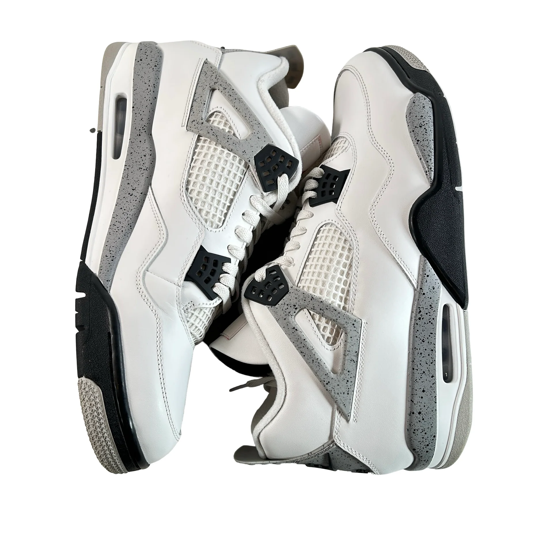 FV5029 100 Jordan 4 Retro White Cement (2025) [USED] - 14 M (Used2) - Image 5