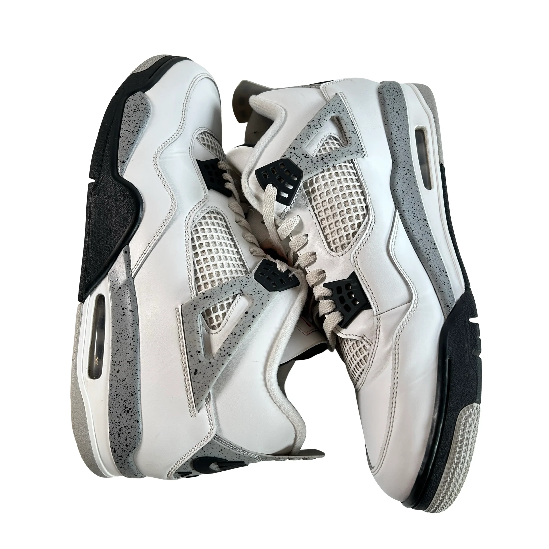 FV5029 100 Jordan 4 Retro White Cement (2025) [USED] - 15 M (Used) - Image 4