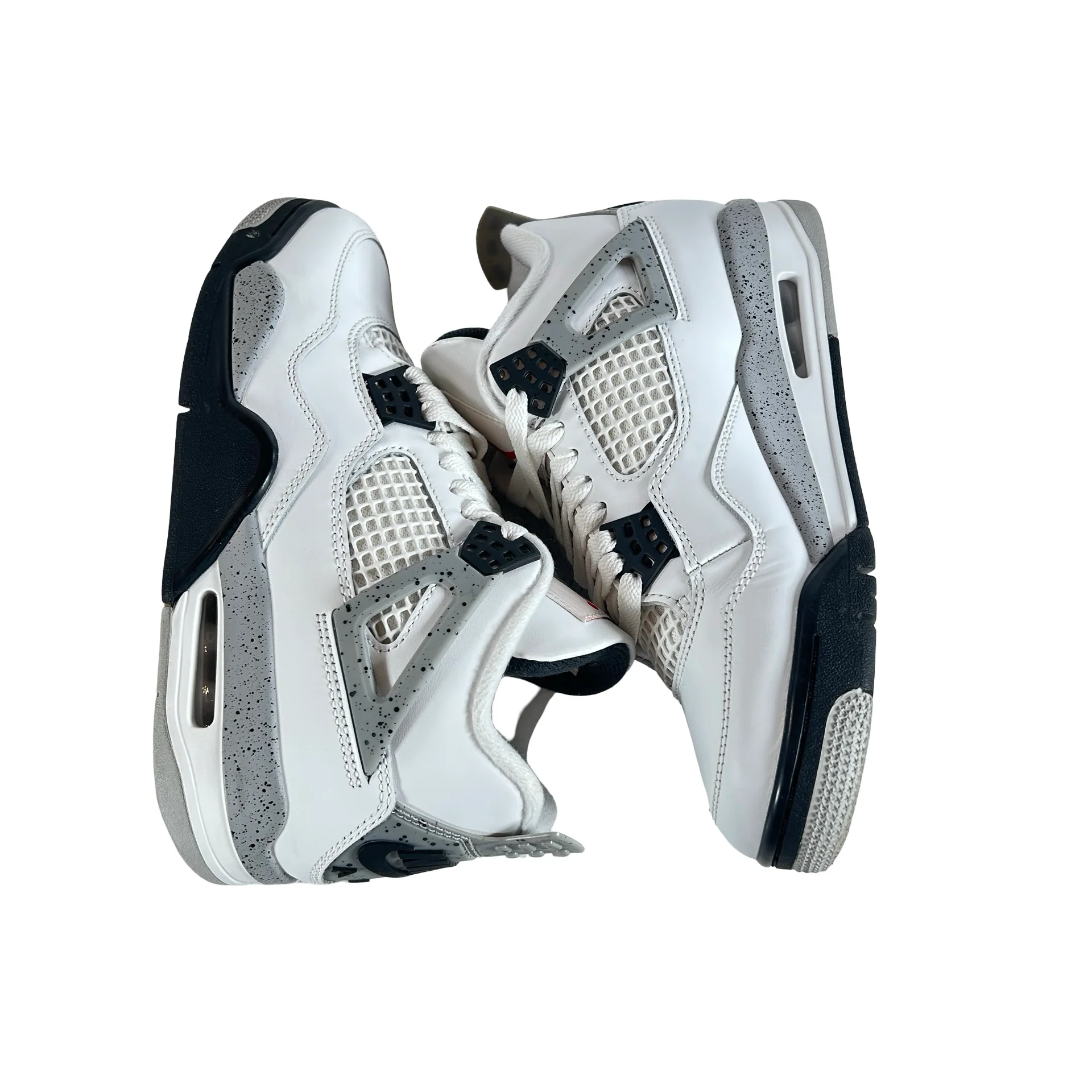 FV5029 100 Jordan 4 Retro White Cement (2025) [USED] - 7 M (Used) - Image 4