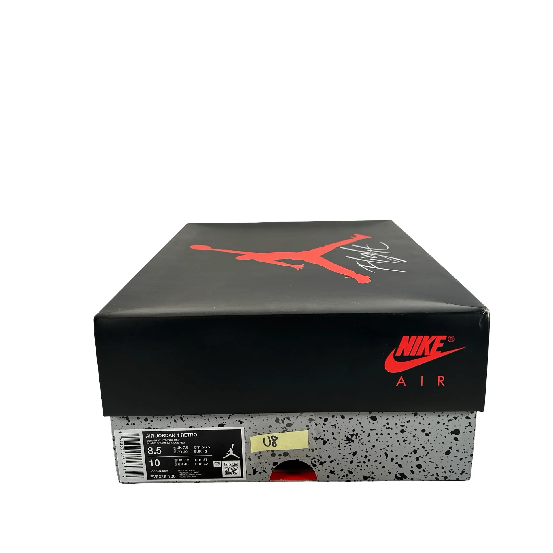 FV5029 100 Jordan 4 Retro White Cement (2025) [USED] - 8.5 M (Used8) - Image 7