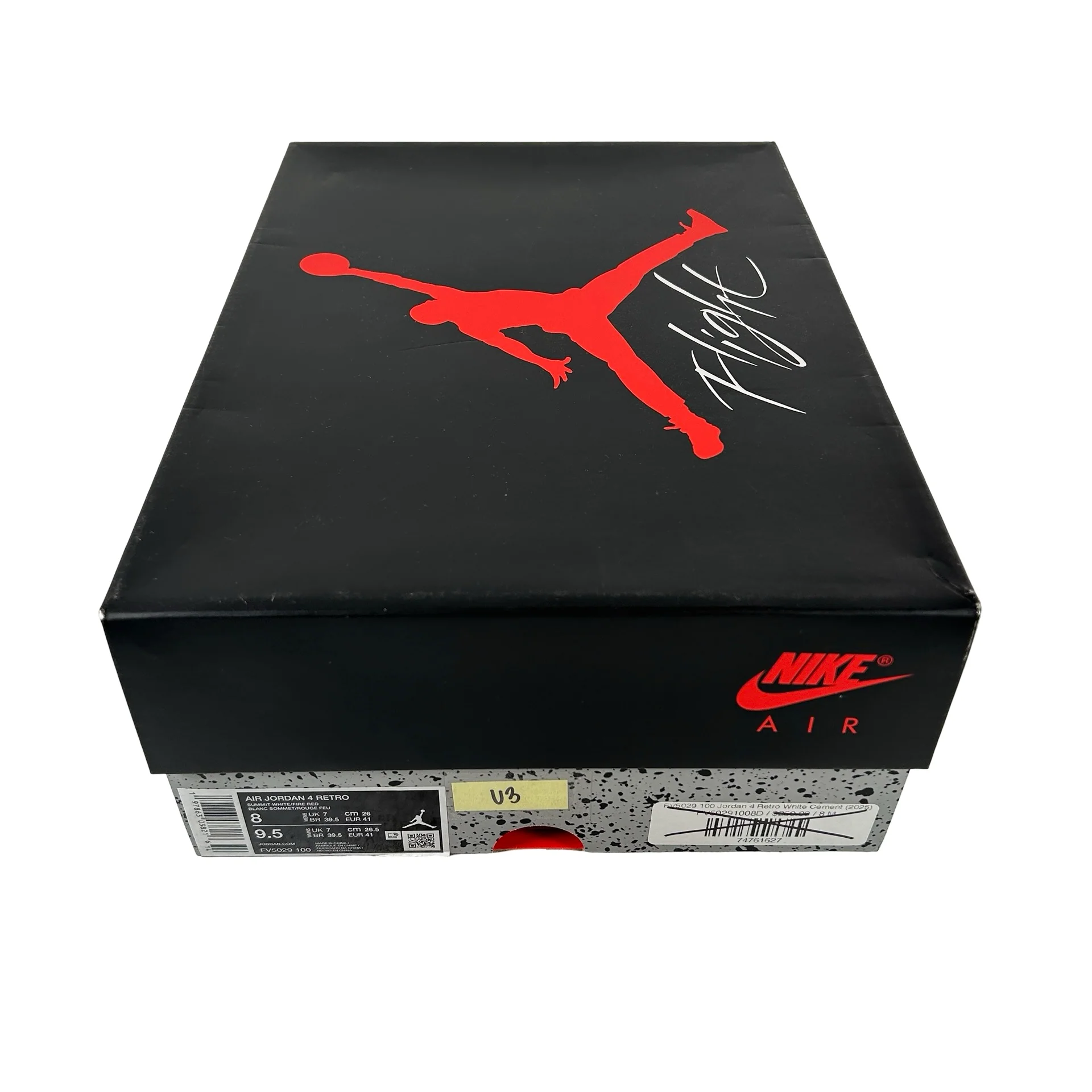 FV5029 100 Jordan 4 Retro White Cement (2025) [USED] - 8 M (Used3) - Image 7