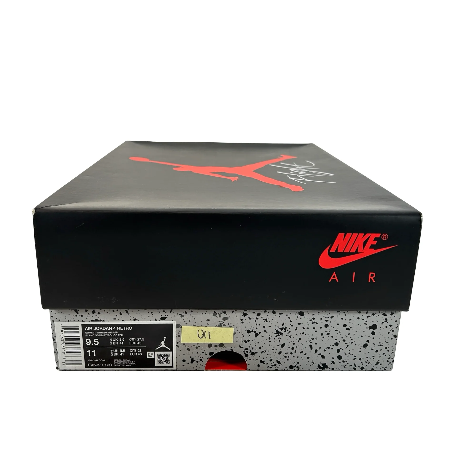 FV5029 100 Jordan 4 Retro White Cement (2025) [USED] - 9.5 M (Used11) - Image 7
