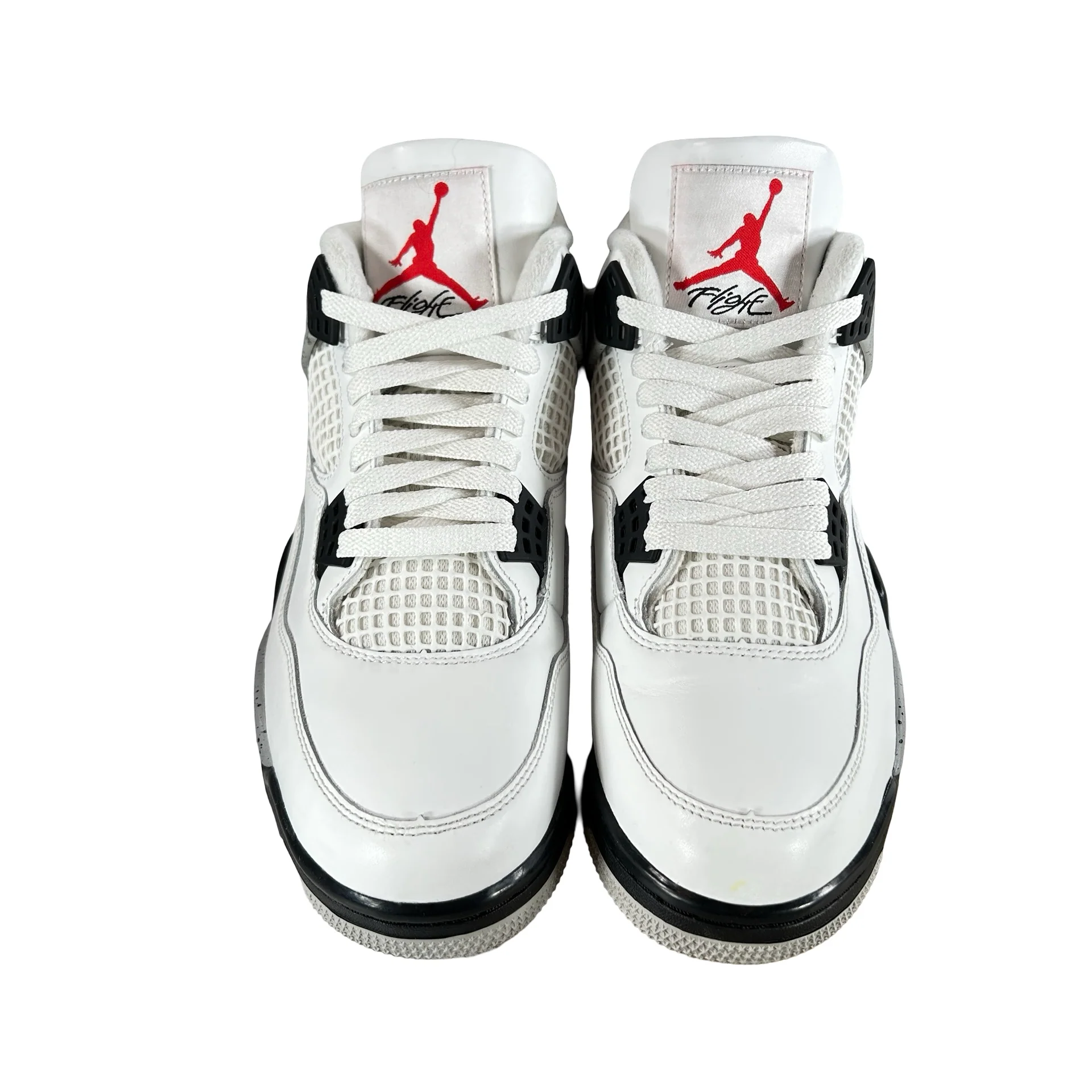 FV5029 100 Jordan 4 Retro White Cement (2025) [USED] - 9.5 M (Used13) - Image 2