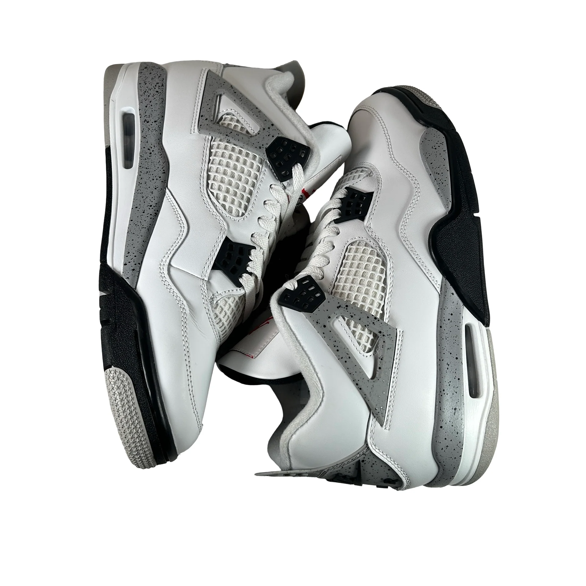 FV5029 100 Jordan 4 Retro White Cement (2025) [USED] - 9.5 M (Used16) - Image 5
