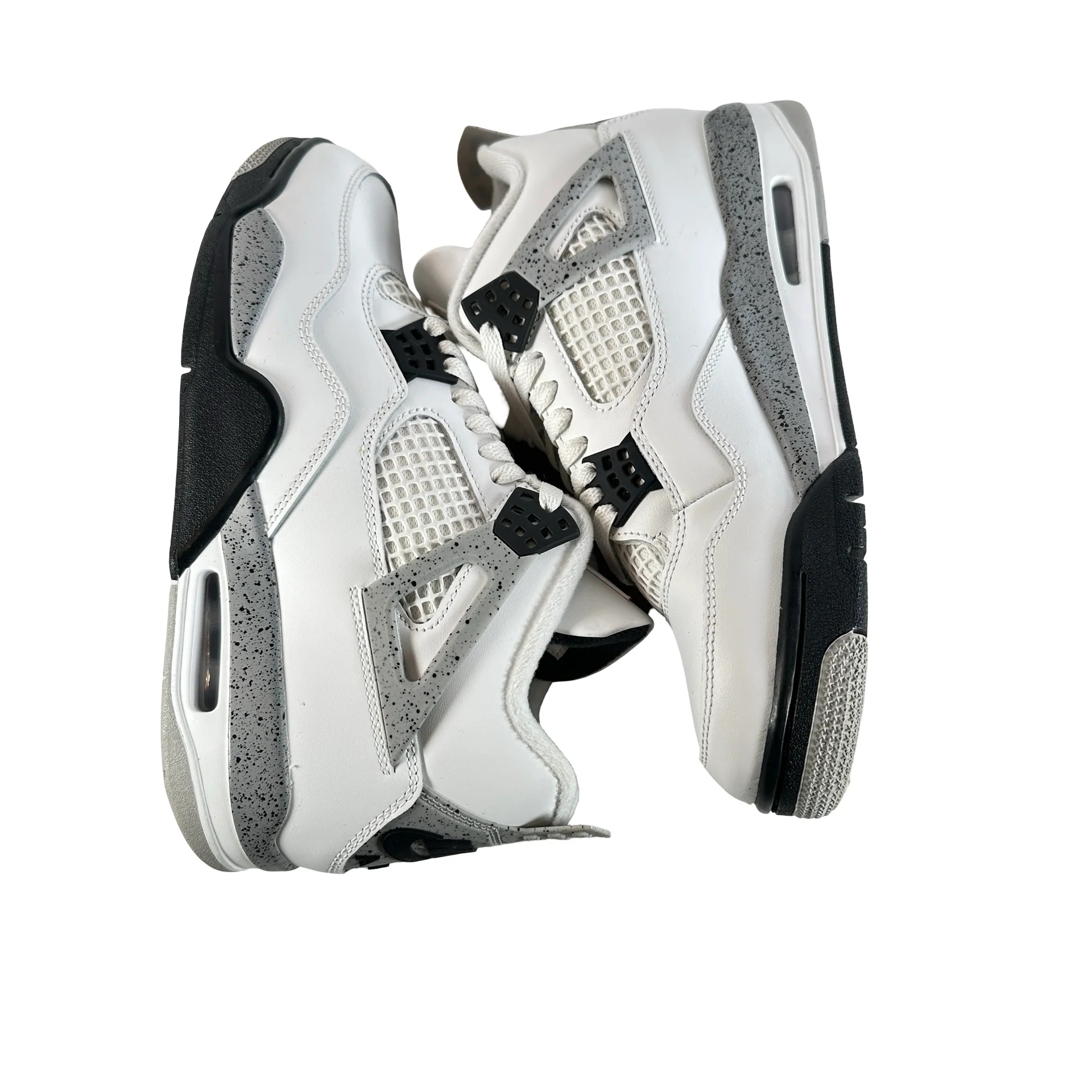 FV5029 100 Jordan 4 Retro White Cement (2025) [USED] - 9 M (Used16) - Image 4