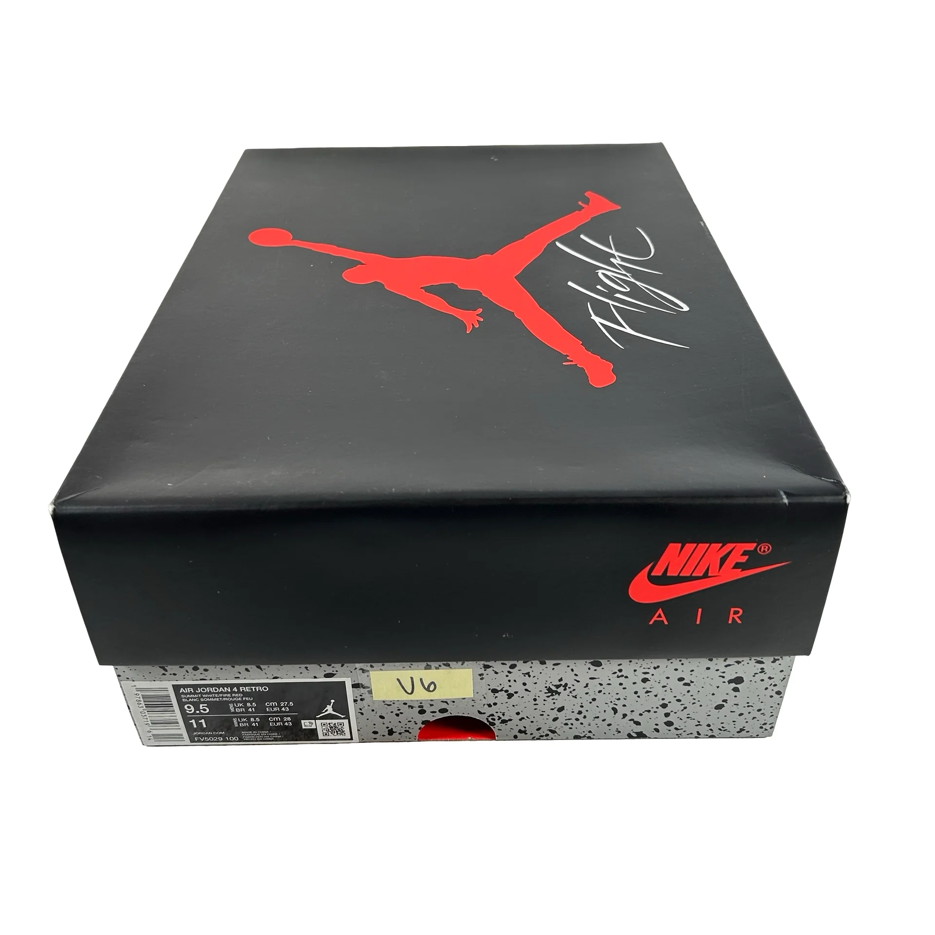 FV5029 100 Jordan 4 Retro White Cement (2025) [USED] - 9.5 M (Used6) - Image 7
