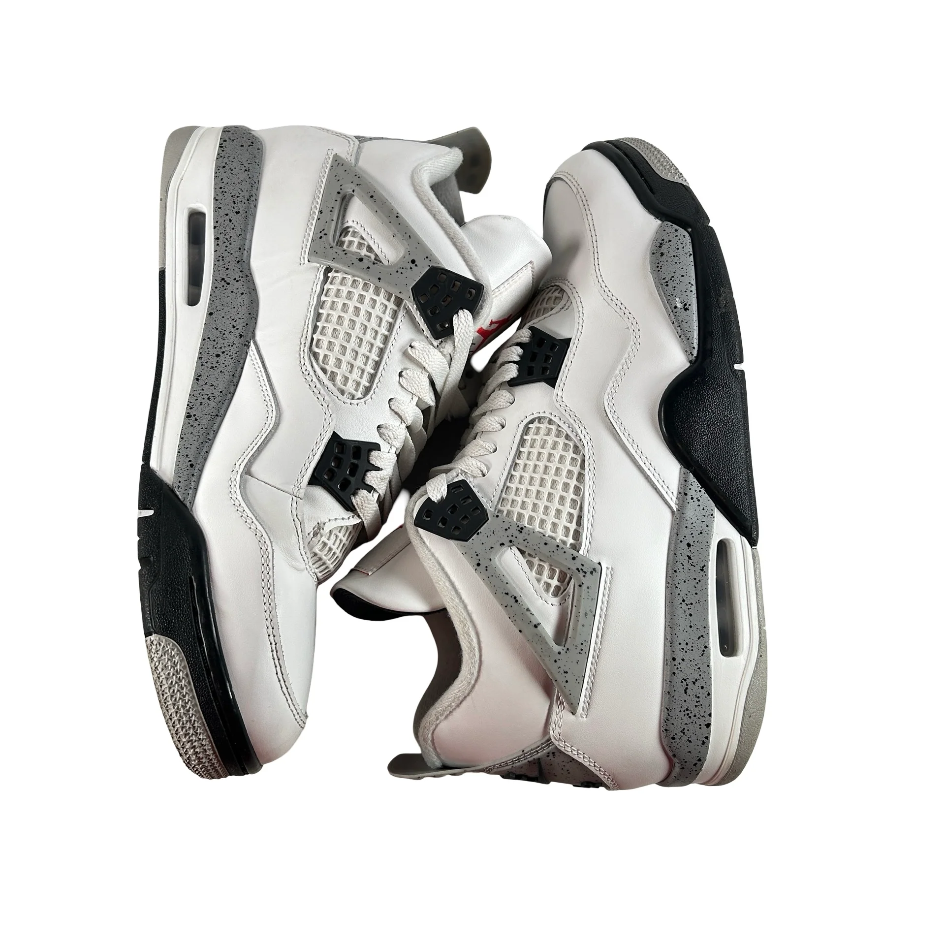 FV5029 100 Jordan 4 Retro White Cement (2025) [USED] - 9.5 M (Used7) - Image 5