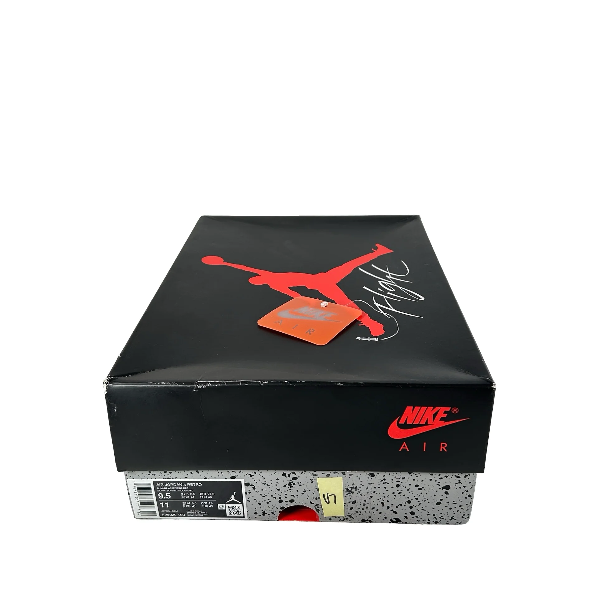 FV5029 100 Jordan 4 Retro White Cement (2025) [USED] - 9.5 M (Used7) - Image 7