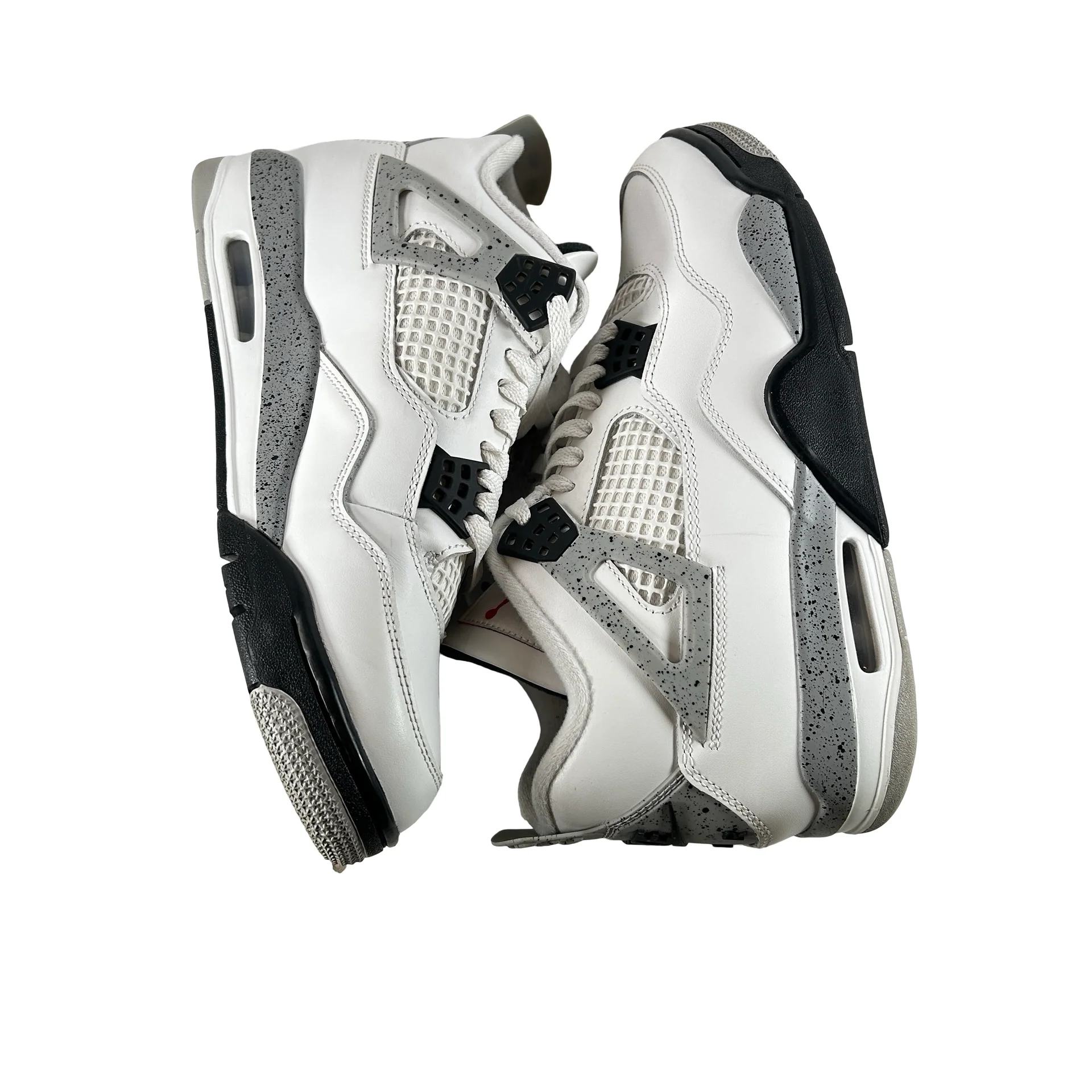 FV5029 100 Jordan 4 Retro White Cement (2025) [USED] - 9 M (Used) (No Box) - Image 5