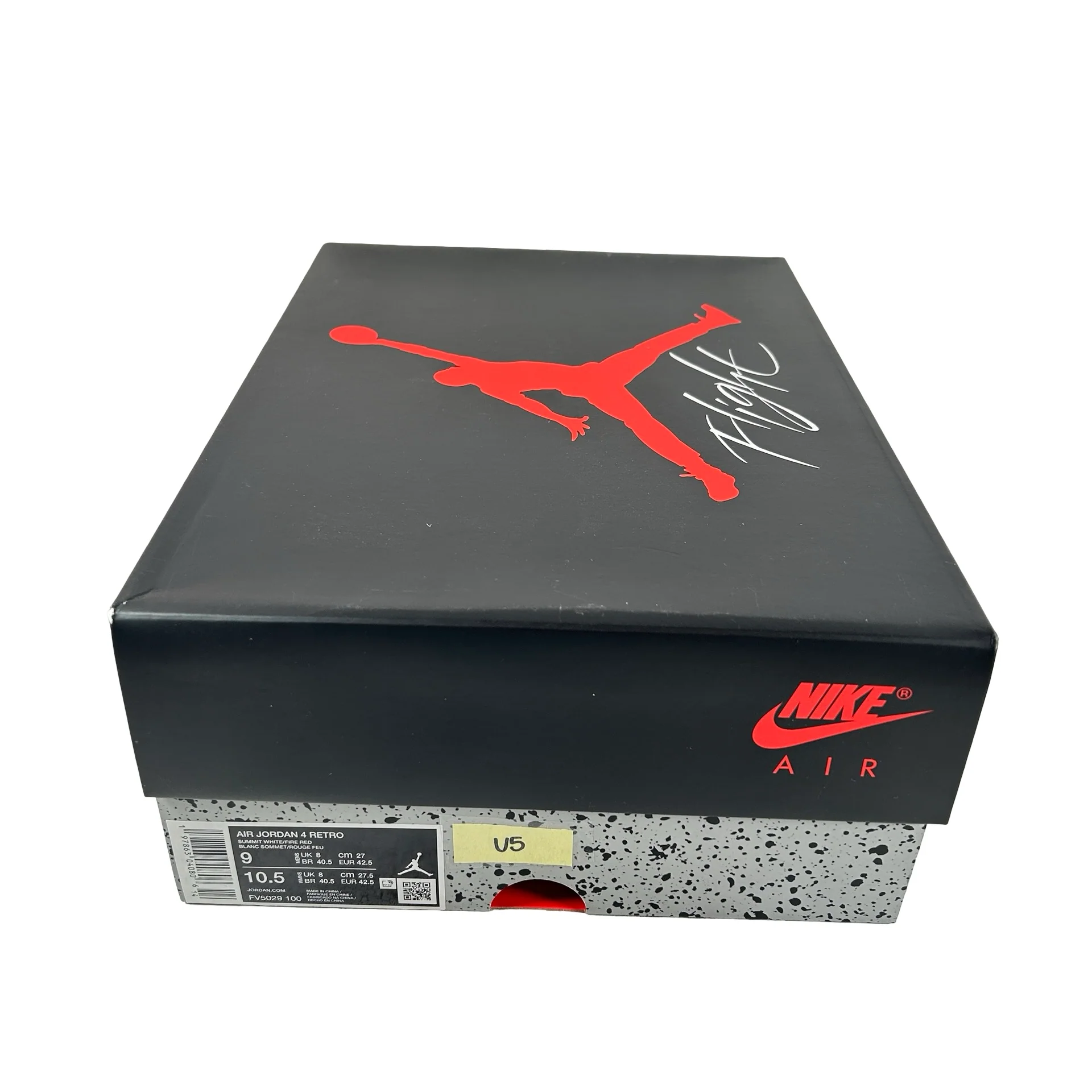 FV5029 100 Jordan 4 Retro White Cement (2025) [USED] - 9 M (Used5) - Image 7