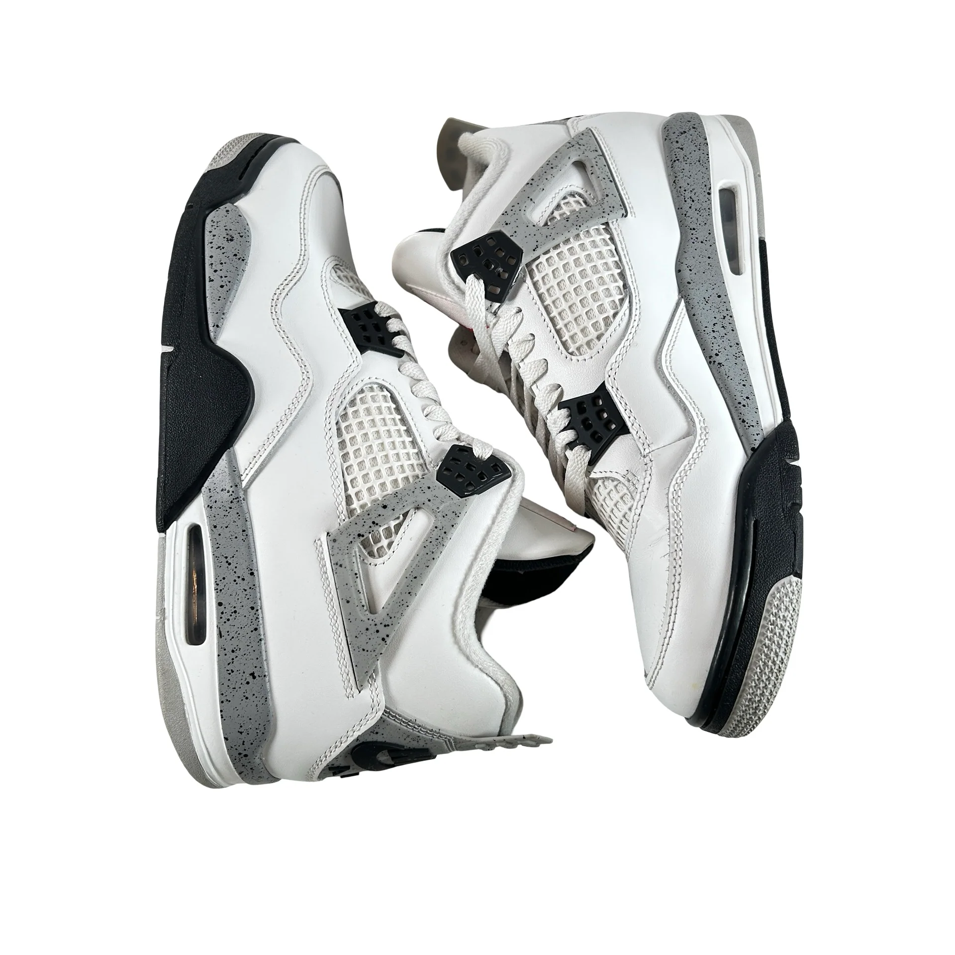 FV5029 100 Jordan 4 Retro White Cement (2025) [USED] - 9 M (Used6) - Image 4