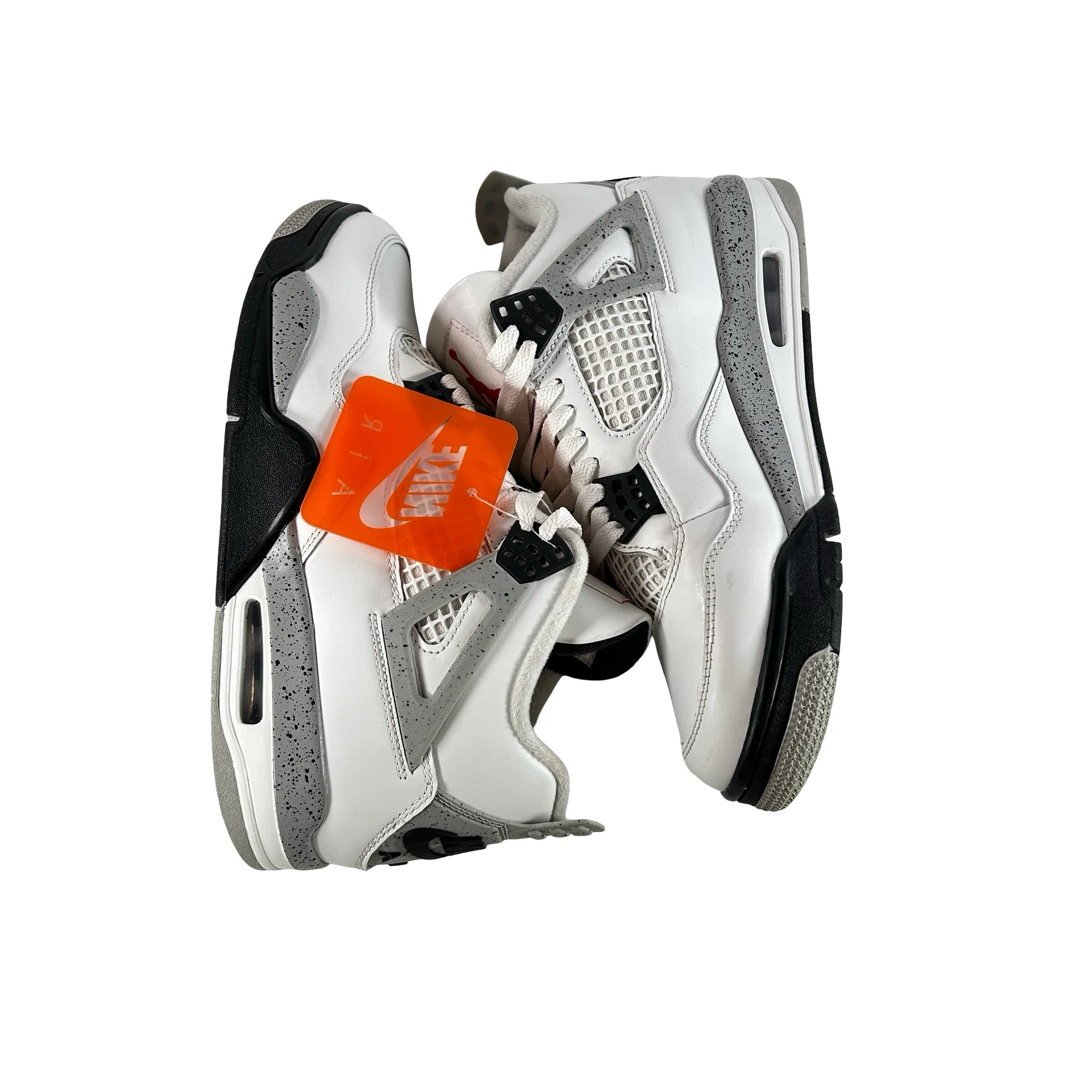FV5029 100 Jordan 4 Retro White Cement (2025) [USED] - 9 M (Used8) - Image 4