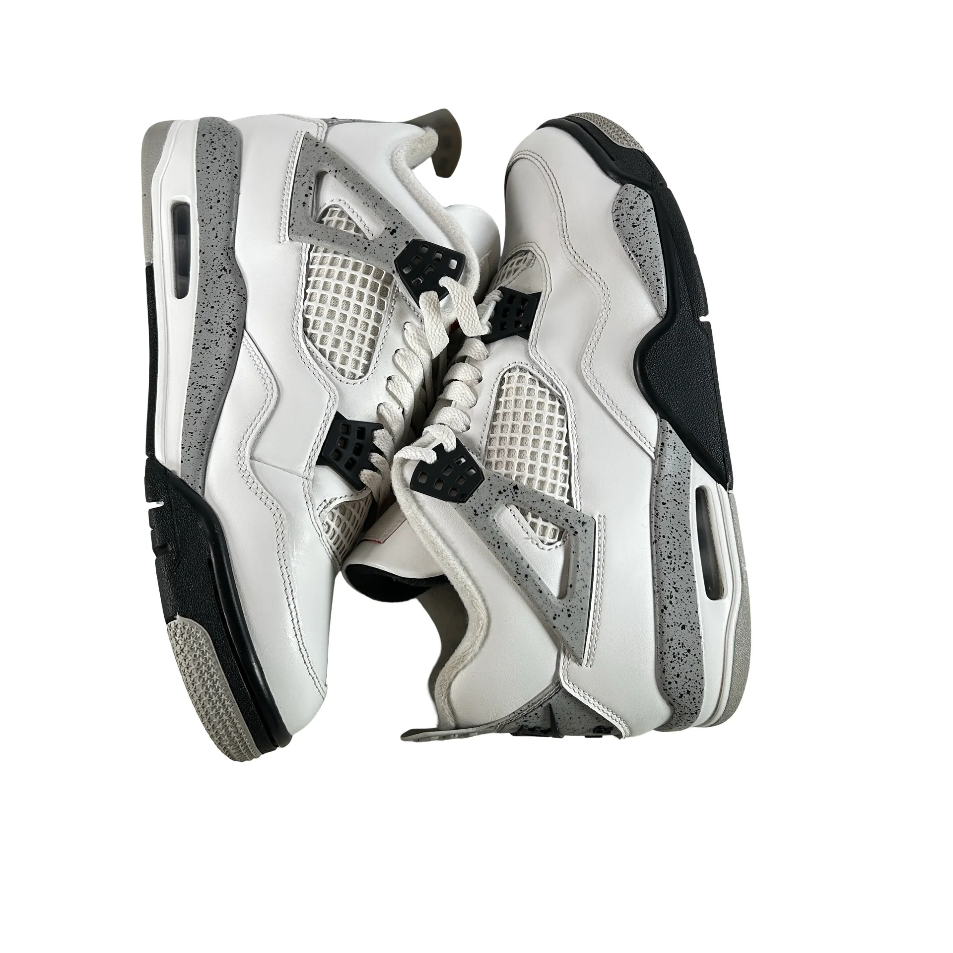 FV5029 100 Jordan 4 Retro White Cement (2025) [USED] - 9 M (Used8) - Image 5