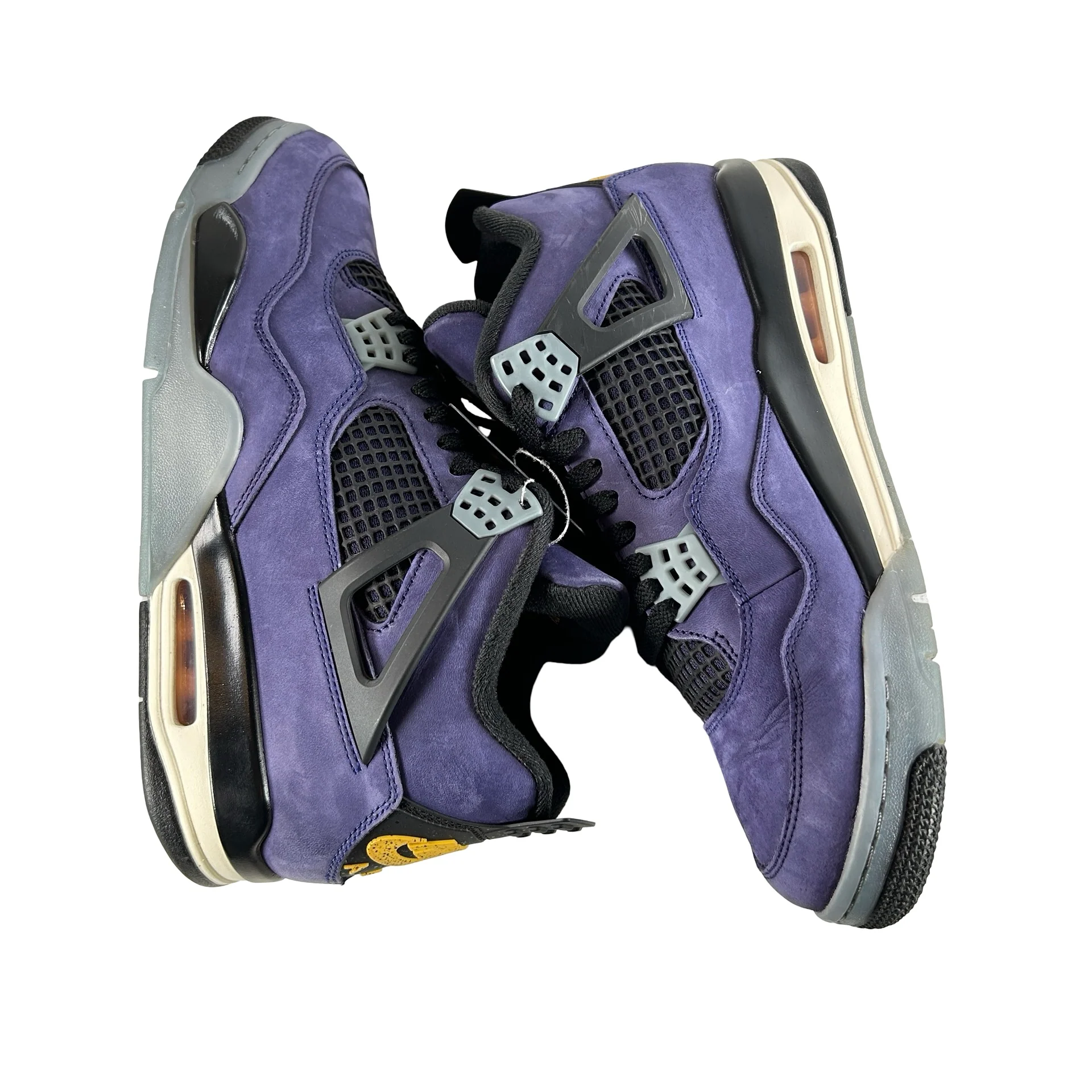 FV5029 500 Jordan 4 Retro Lakers [USED] - 10.5 M (Used) - Image 4