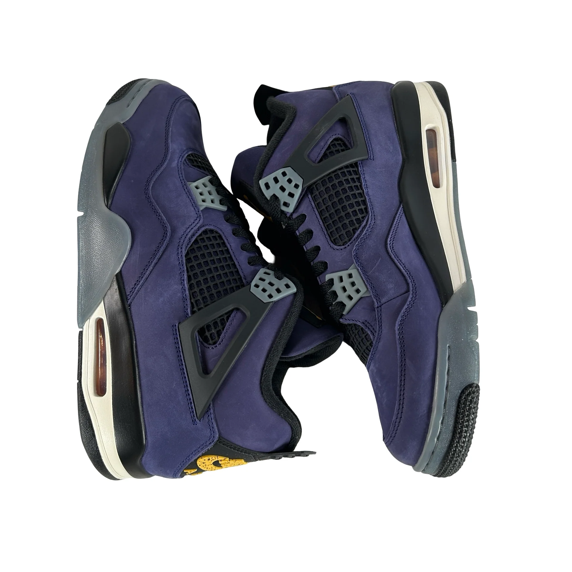 FV5029 500 Jordan 4 Retro Lakers [USED] - 10 M (Used) - Image 4
