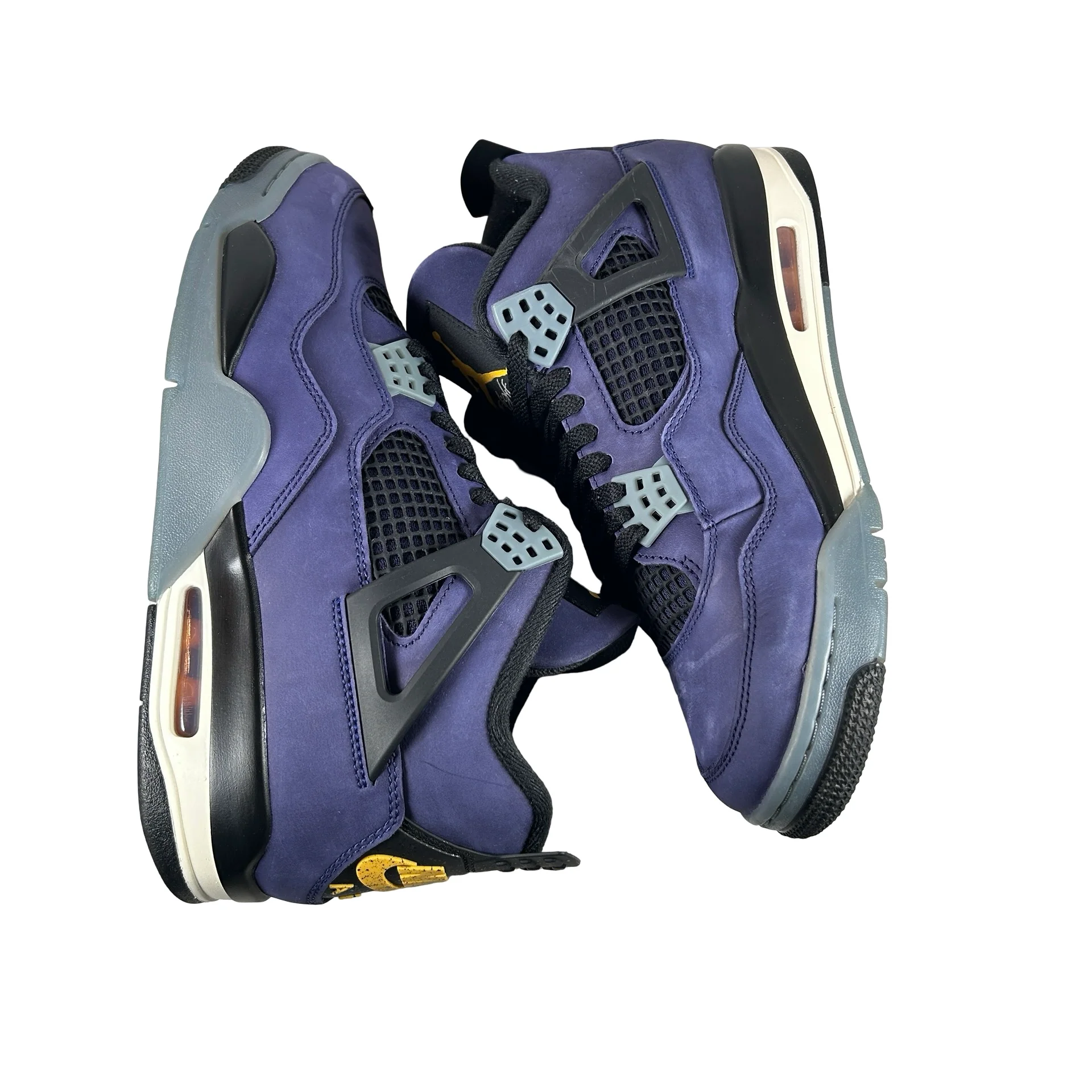 FV5029 500 Jordan 4 Retro Lakers [USED] - 10 M (Used3) - Image 4